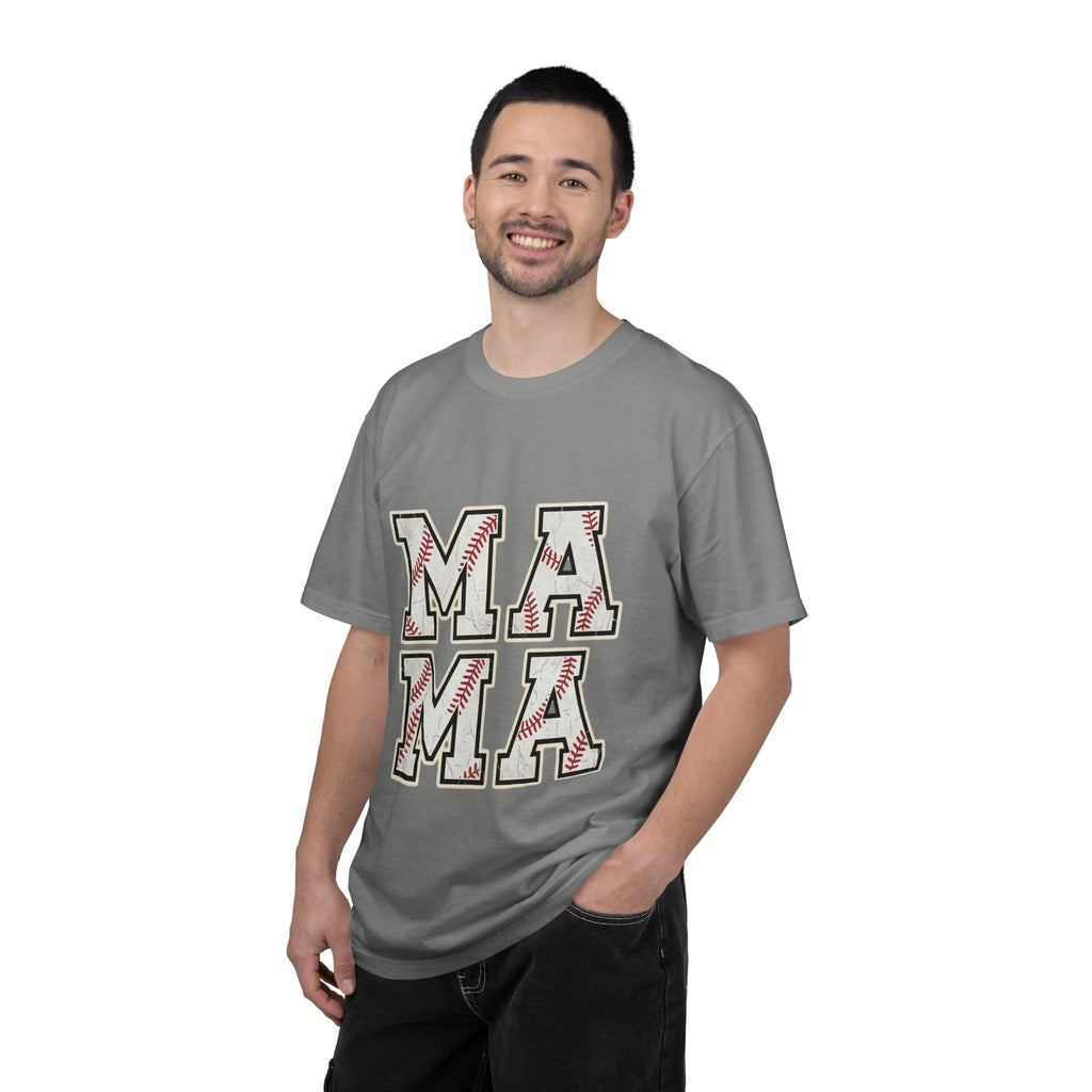 Vintage Cotton Baseball Mom Tee