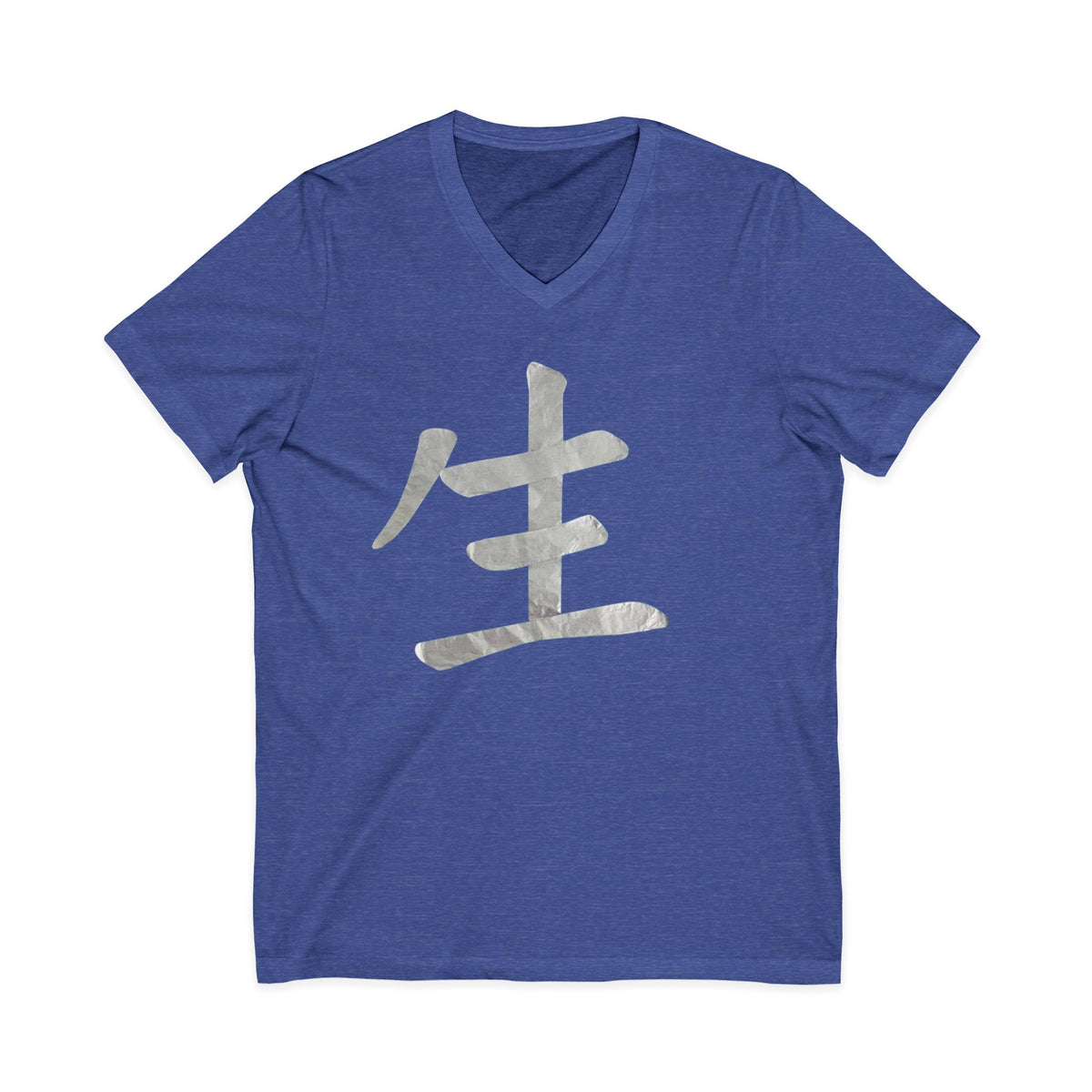 Unisex Jersey Short Sleeve V-Neck Tee