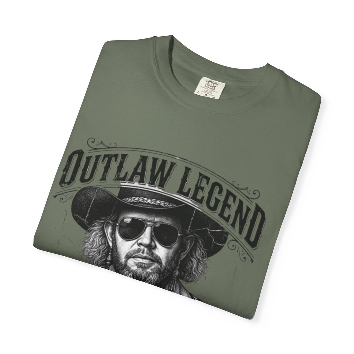 Outlaw Legend Tribute T-Shirt — David Allan Coe Memorial Graphic Tee
