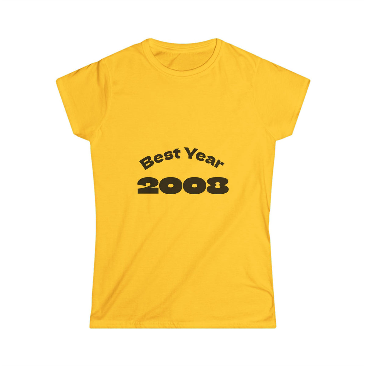 Best Year 2008 T-Shirt — Women's Retro Year Tee