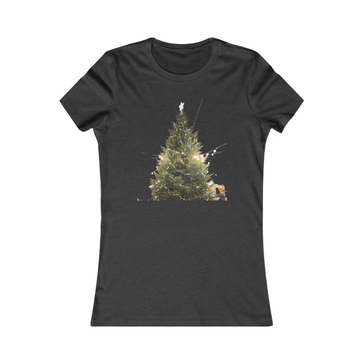 Christmas Tree Lights Women's Tee