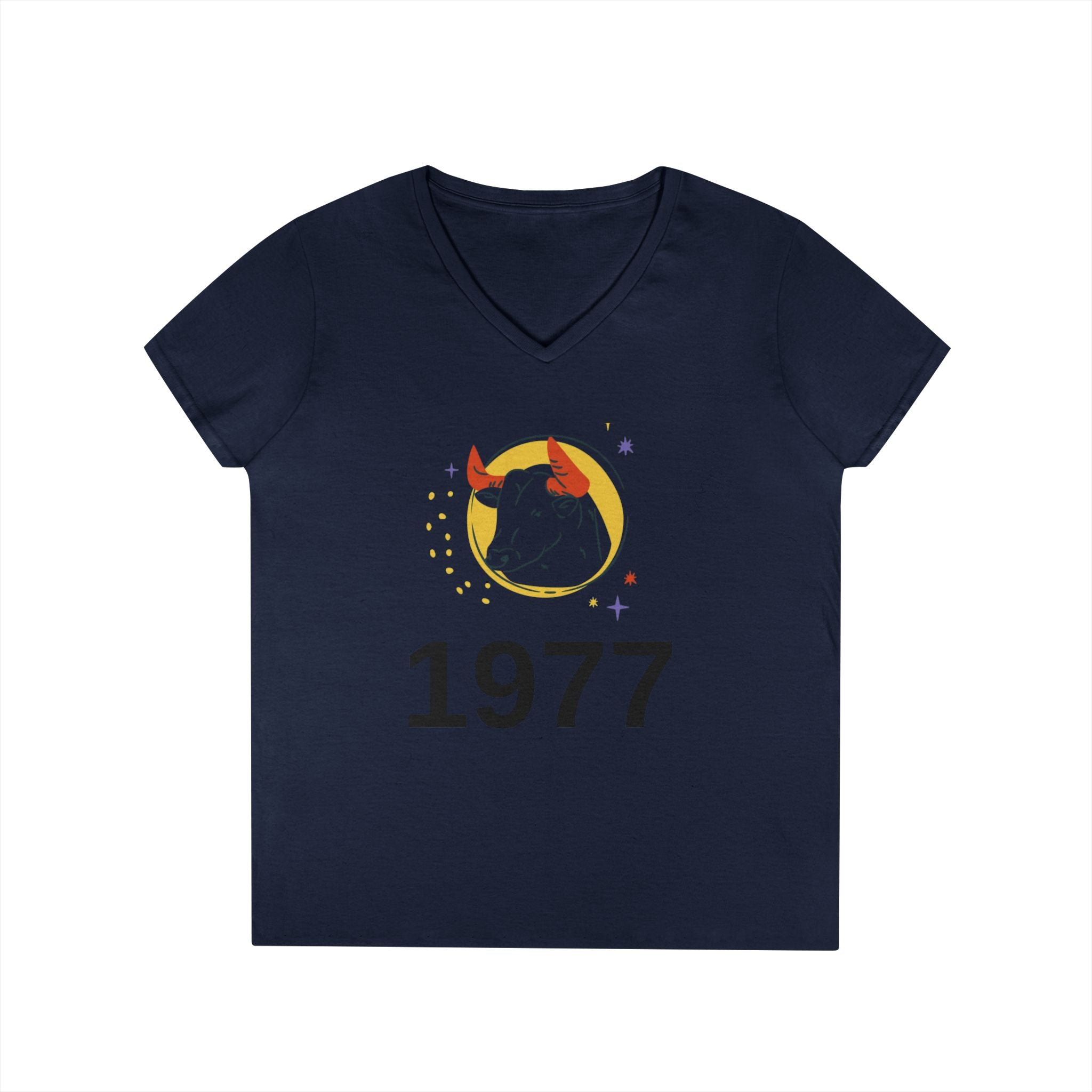 1977 Taurus Cotton V-Neck