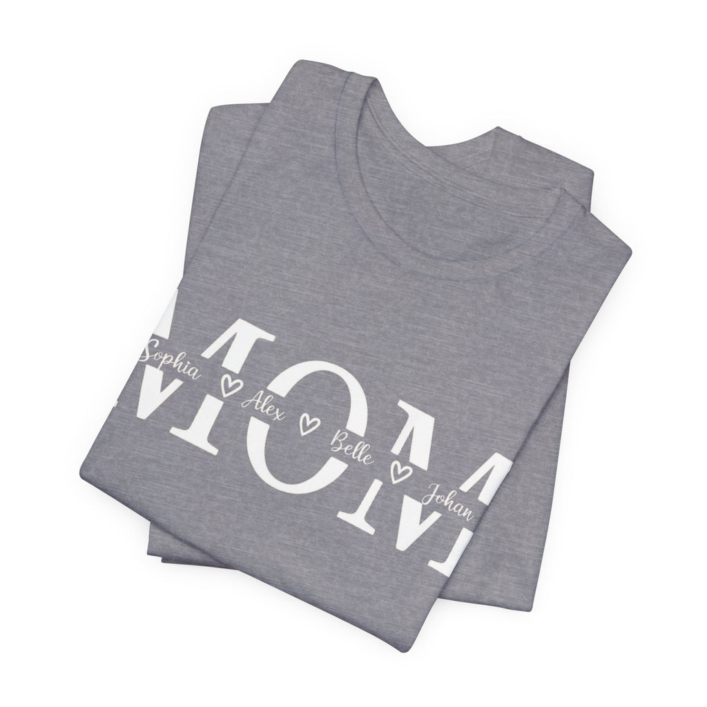 Soft Cotton Mom Heart Tee
