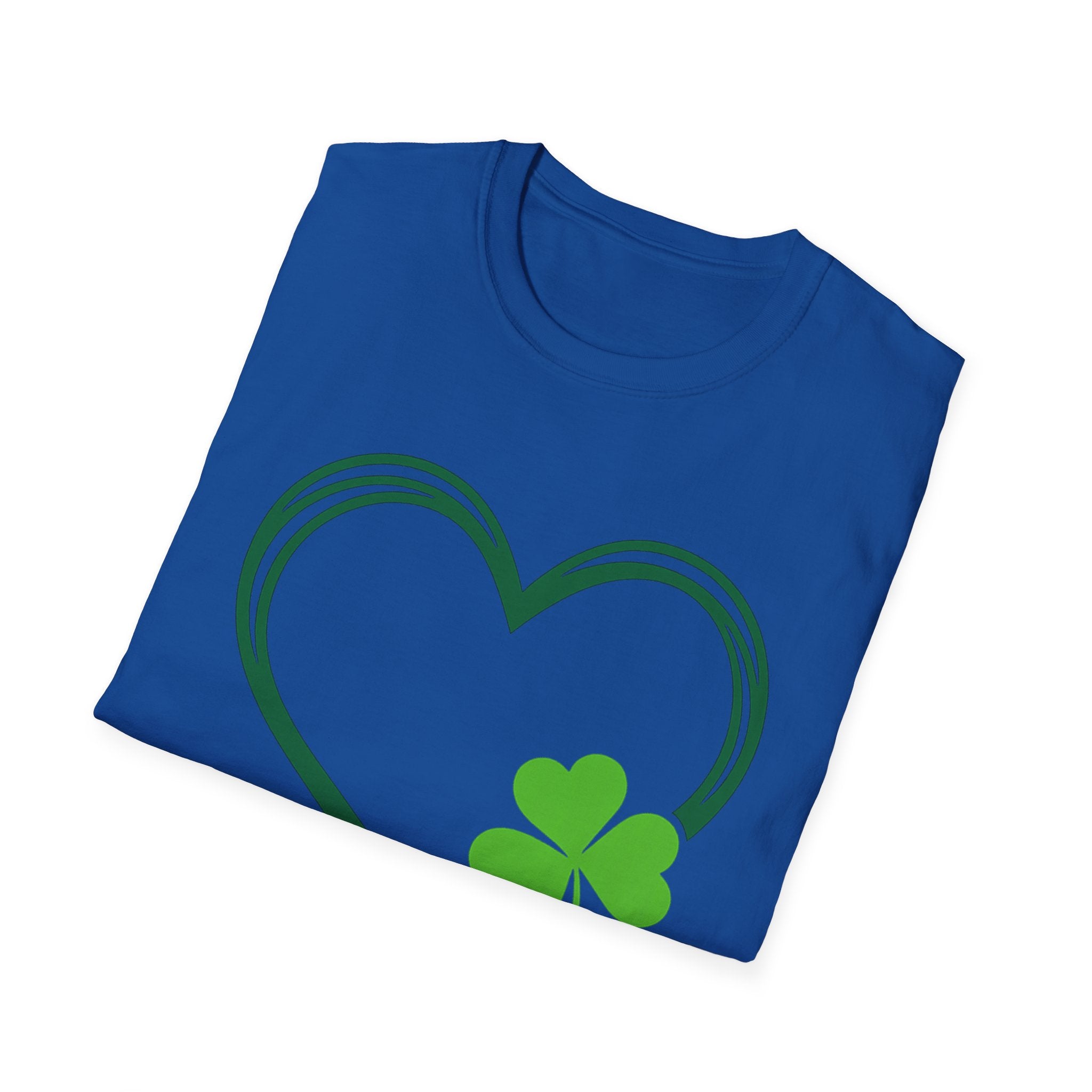 Soft Cotton Shamrock Heart Tee