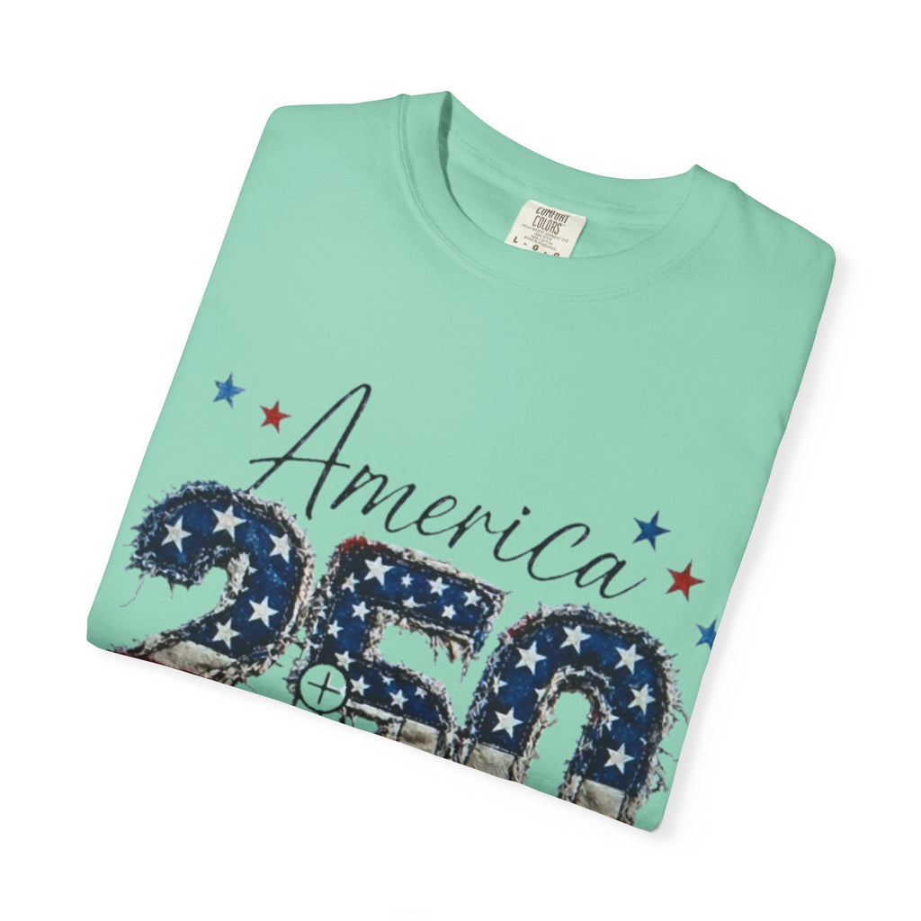 America 250 T-Shirt — 1776–2026 Stars & Stripes Patriotic Tee