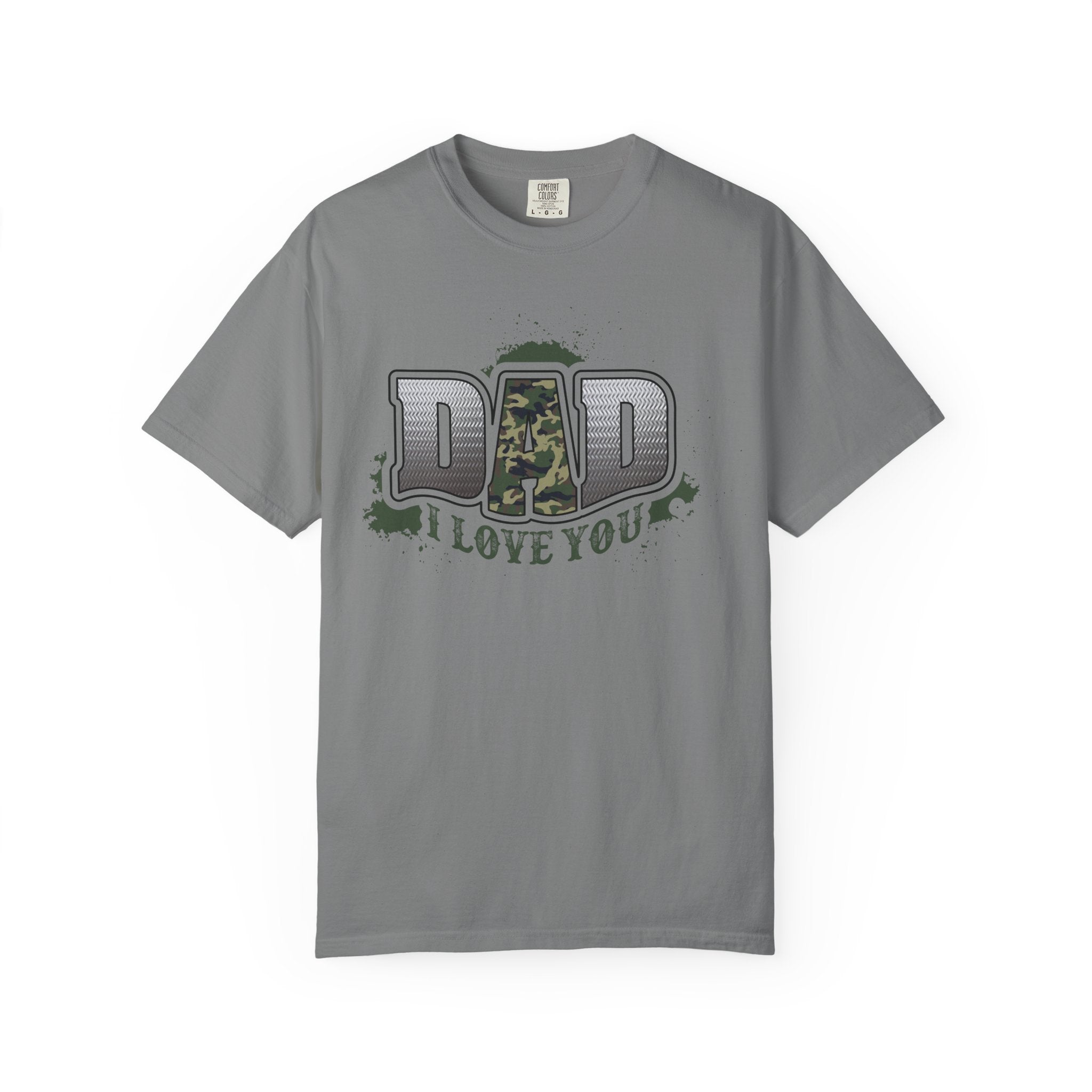 Dad I Love You Camo T-Shirt