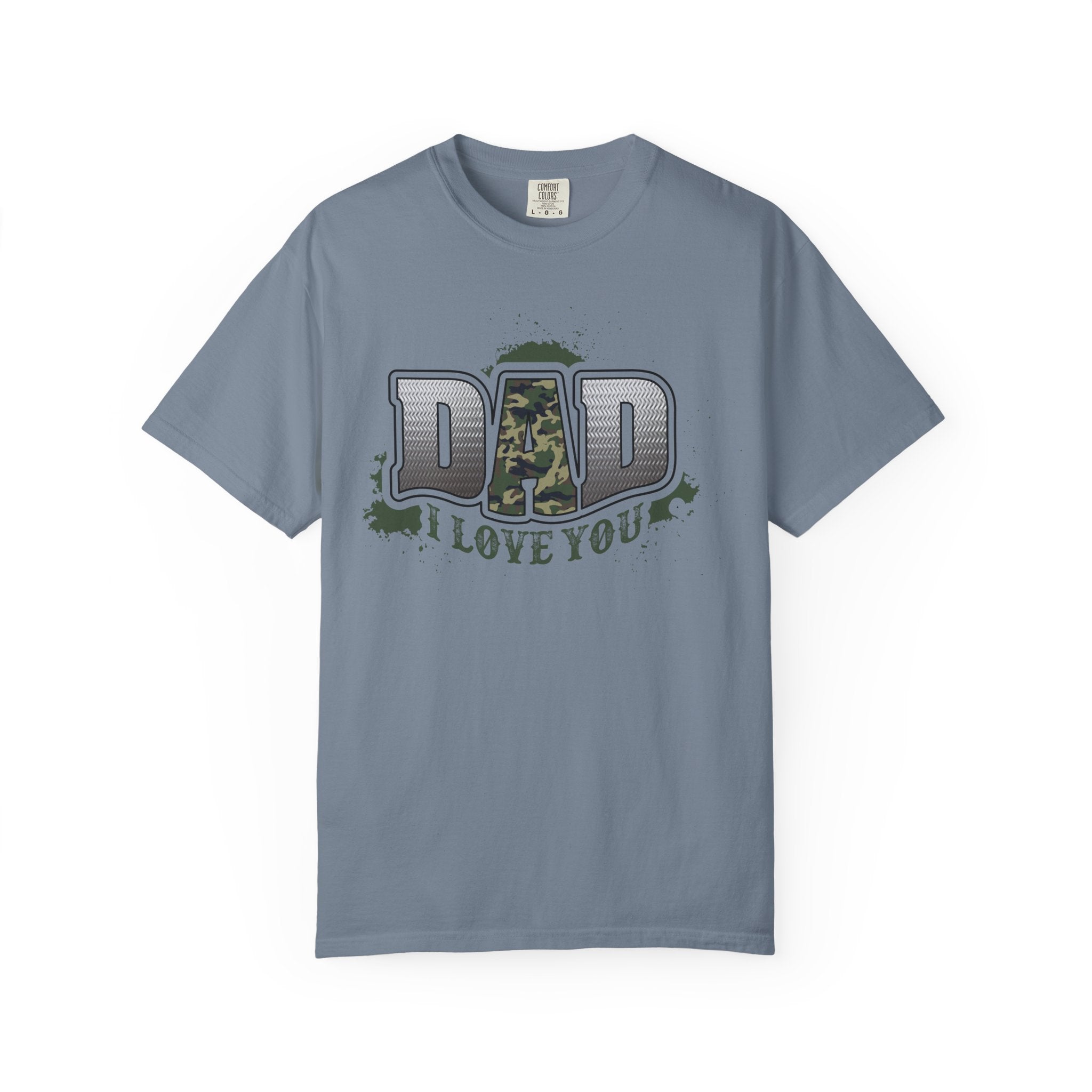 Dad I Love You Camo T-Shirt