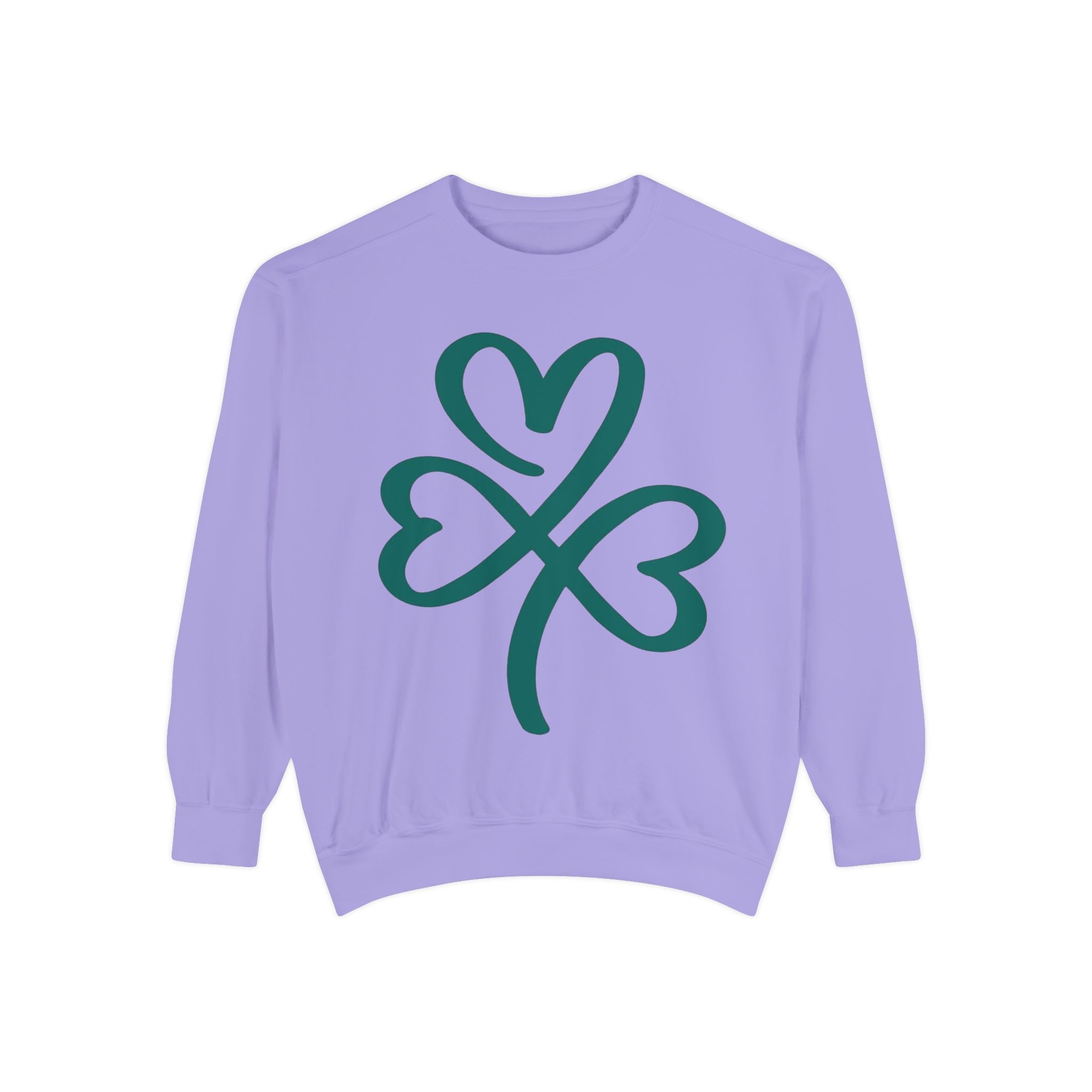 Heart Clover Cotton Sweatshirt