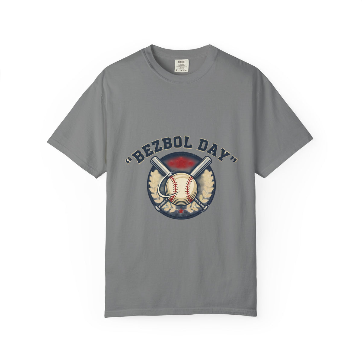 Baseball Graphic T-Shirt — "Bezbol Day" Retro Baseball Tee
