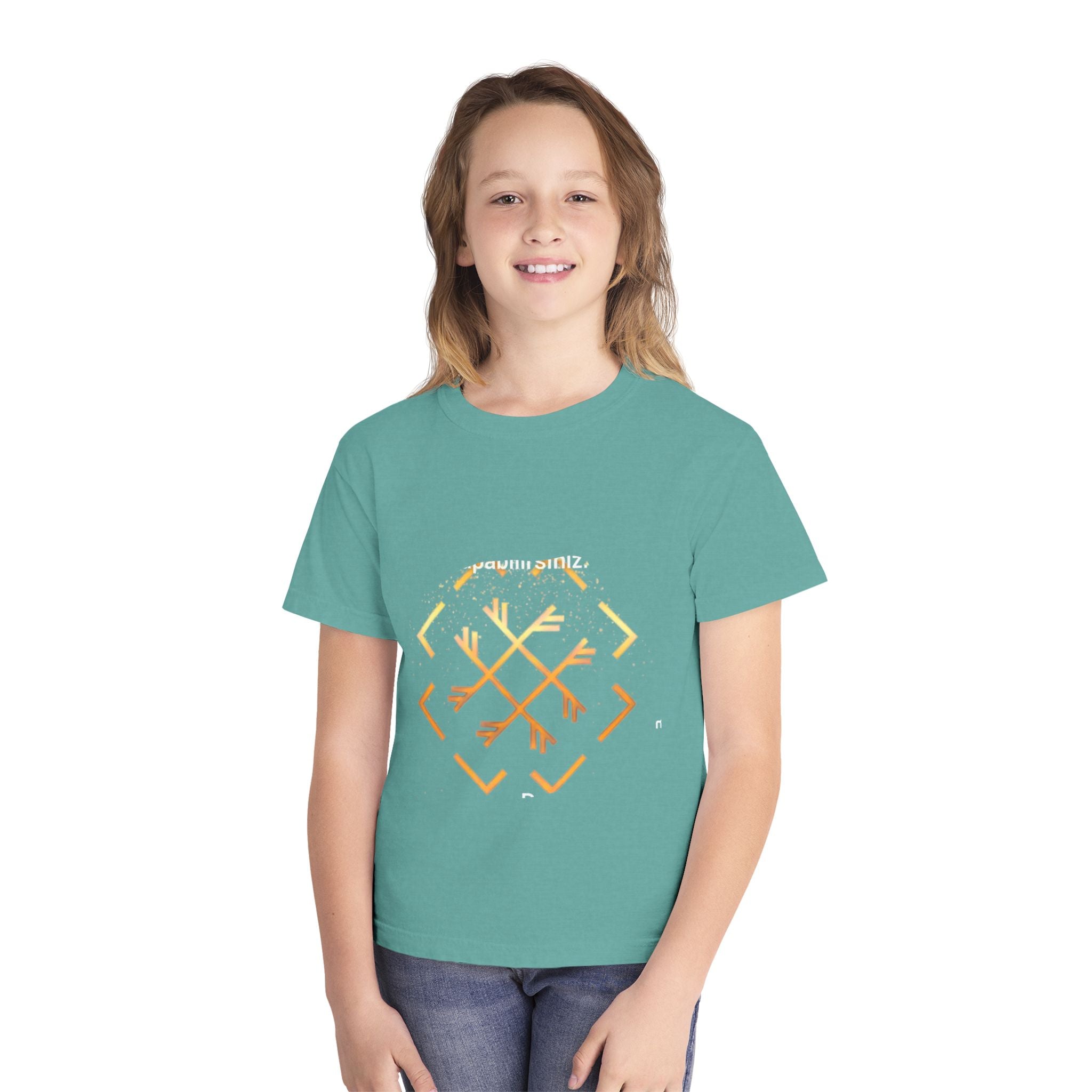Kids Cotton Compass Tee