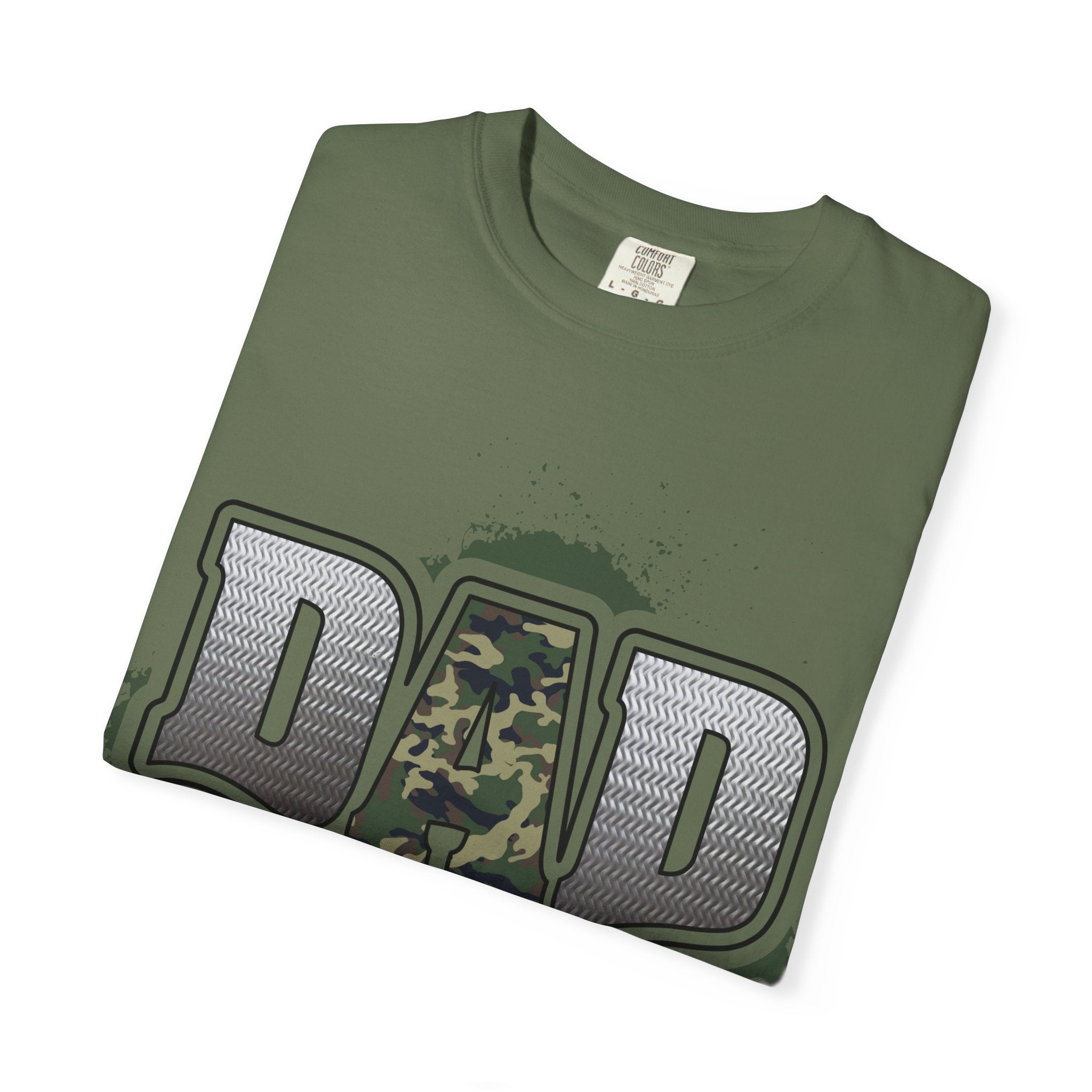 Dad I Love You Camo Graphic T-Shirt