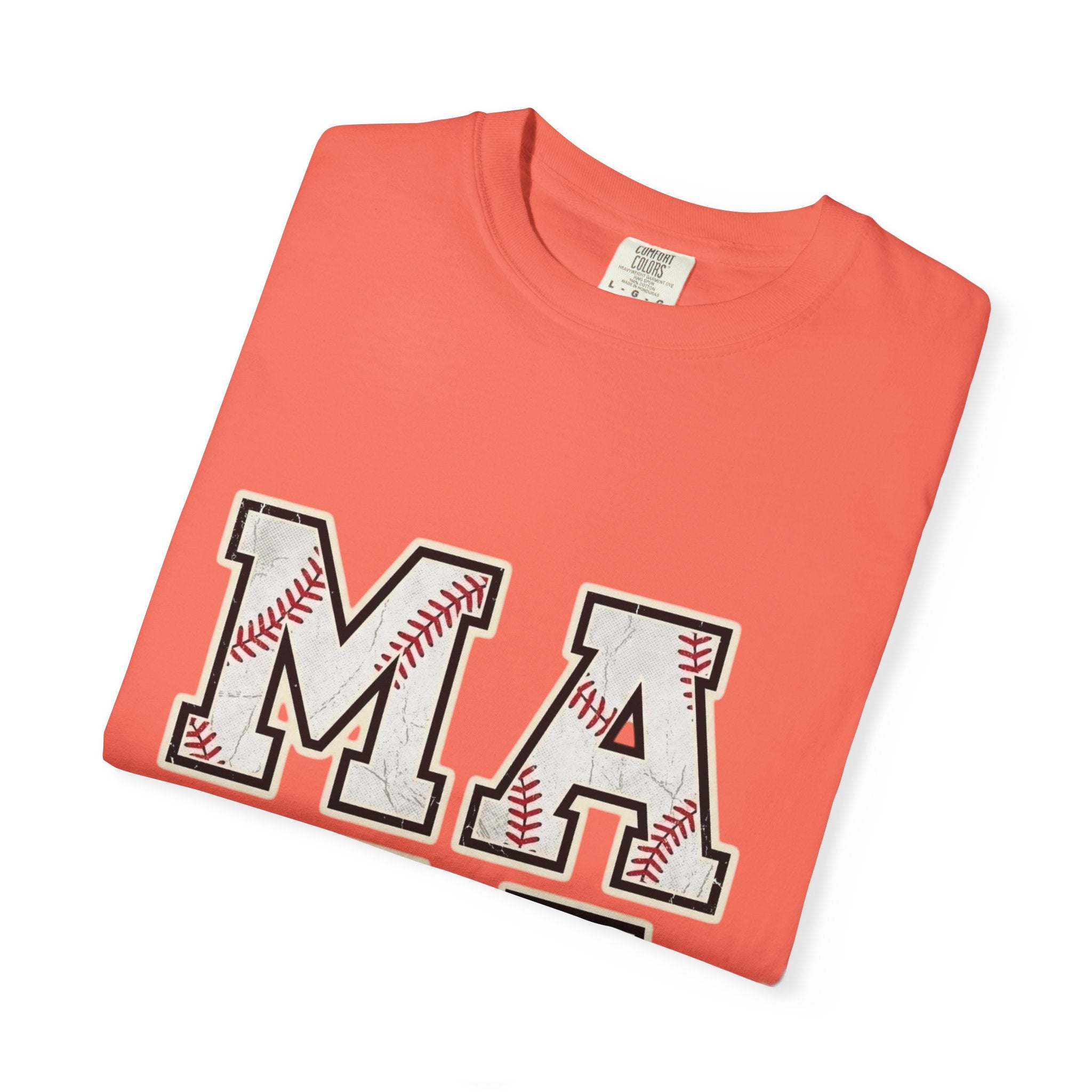 Vintage Cotton Baseball Mom Tee