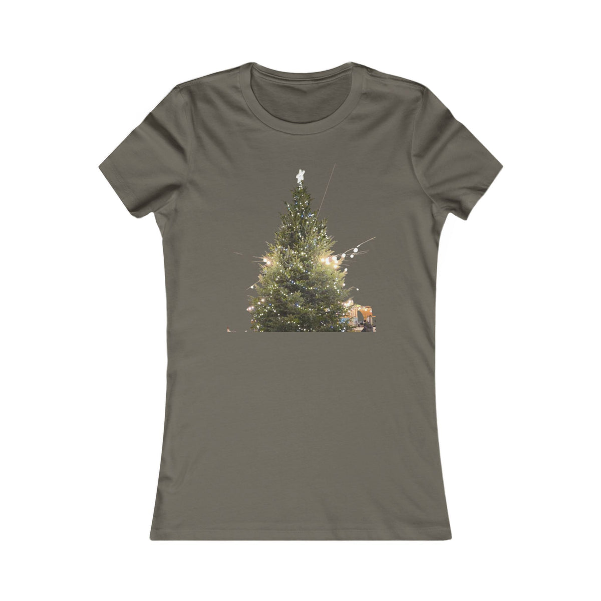 Christmas Tree Lights Women's Tee