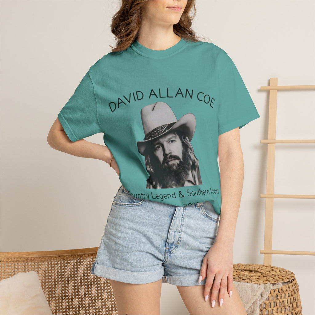 David Allan Coe Tribute T-Shirt – Country Legend Memorial