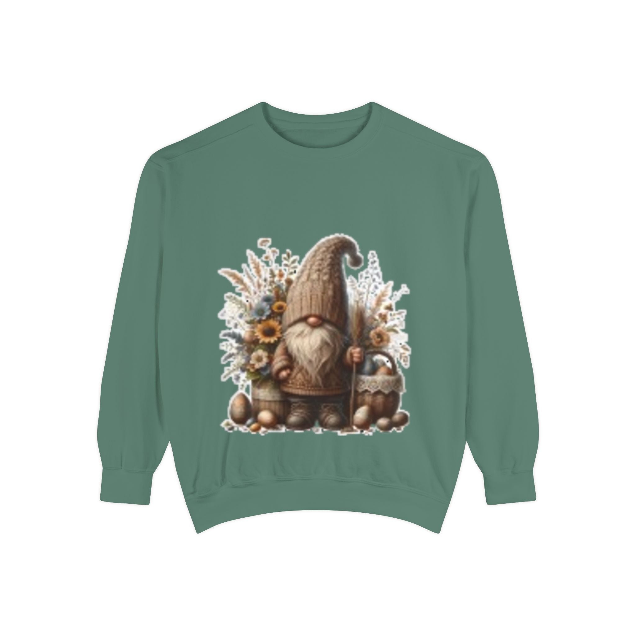 Garment-Dyed Cotton Sweatshirt