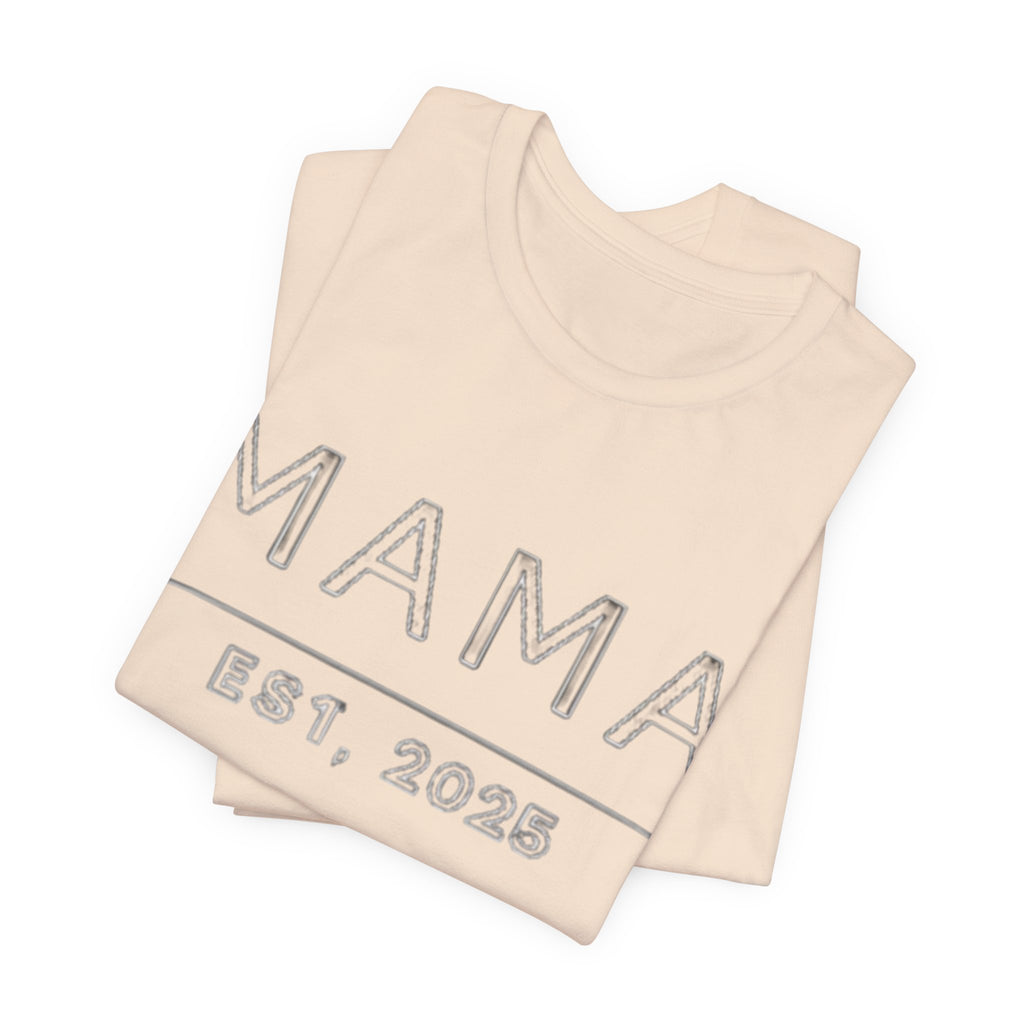 New Mom Cotton Graphic Tee