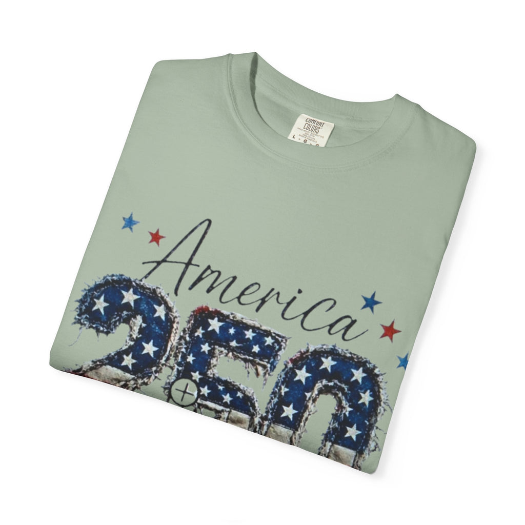 America 250 T-Shirt — 1776–2026 Stars & Stripes Patriotic Tee
