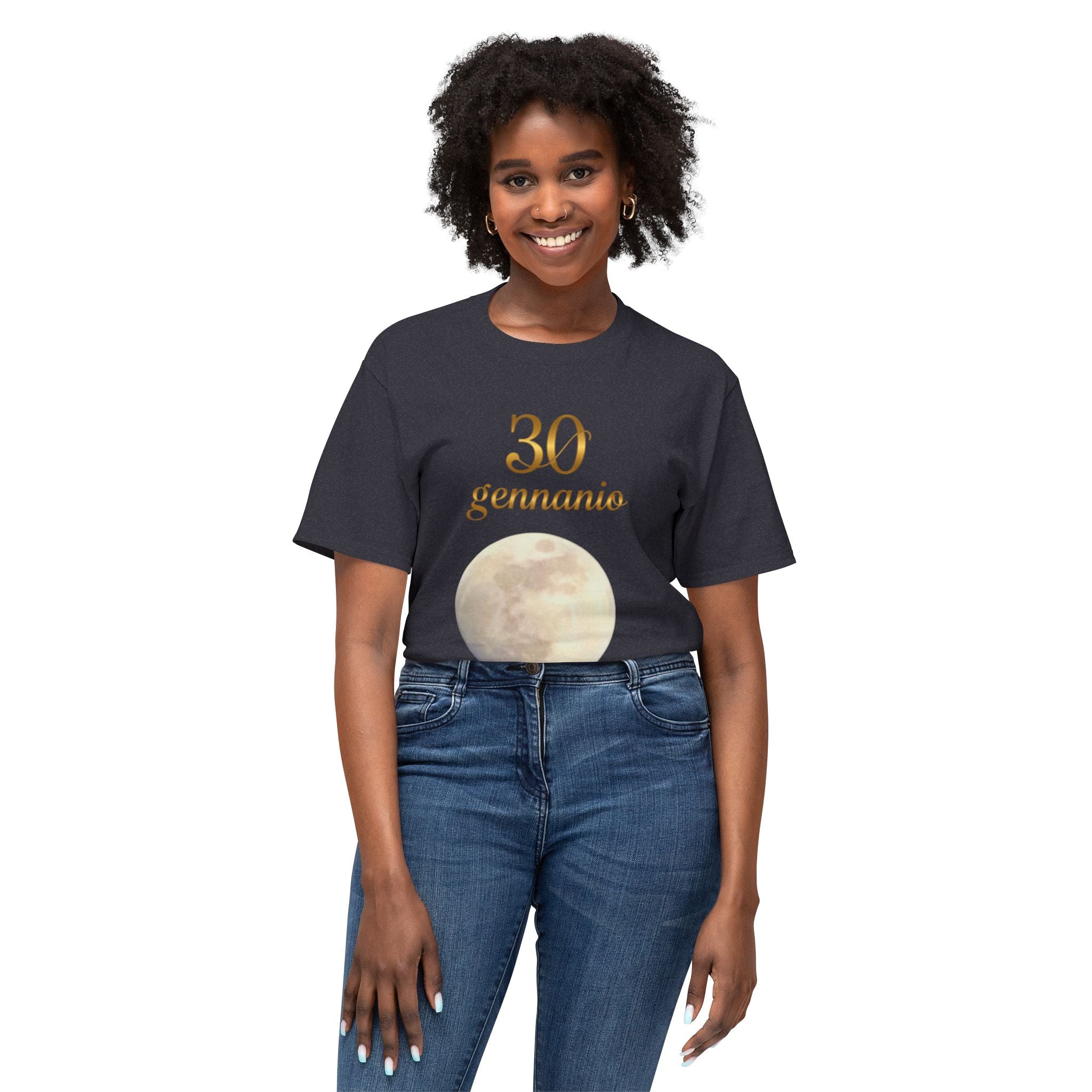 Moon Graphic Cotton Tee