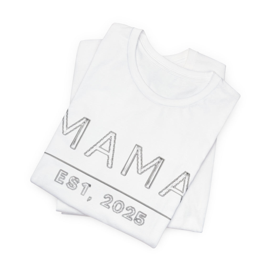 New Mom Cotton Graphic Tee