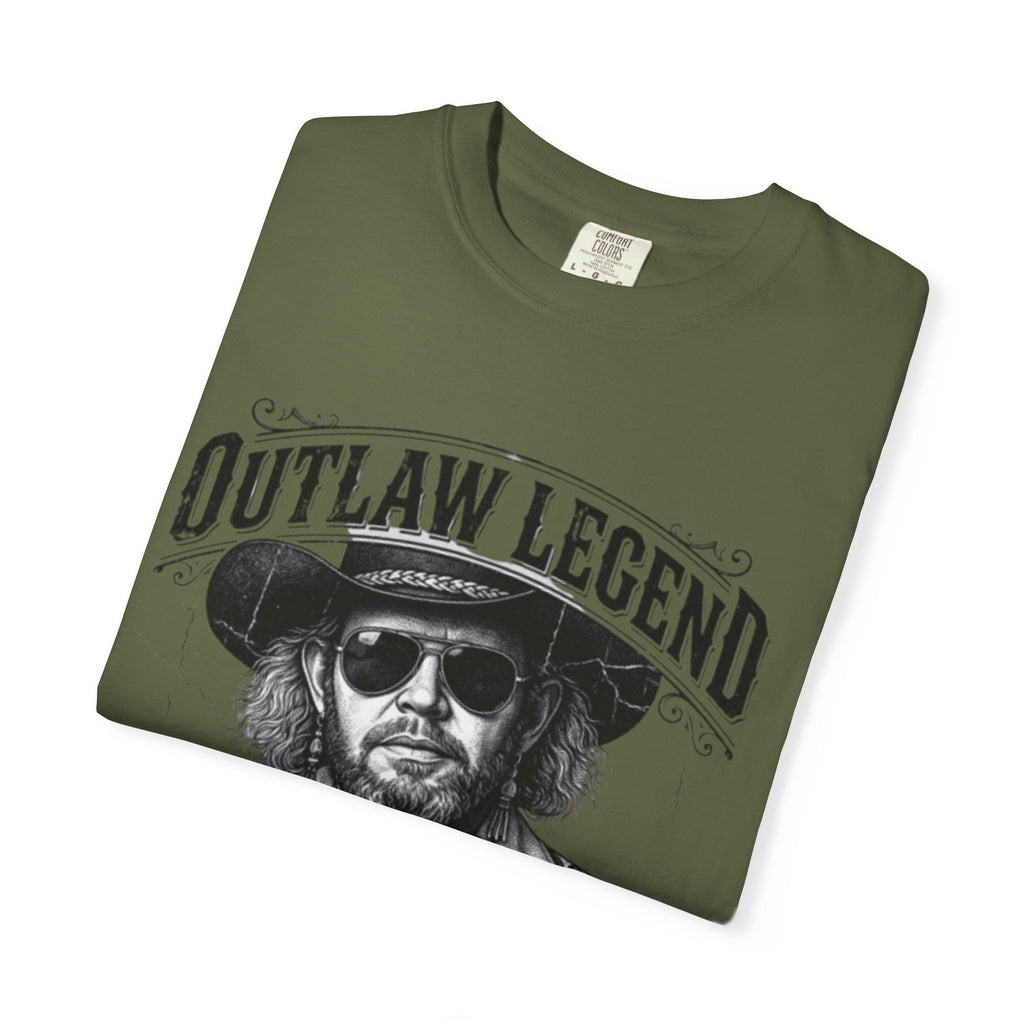 Outlaw Legend Tribute T-Shirt — David Allan Coe Memorial Graphic Tee