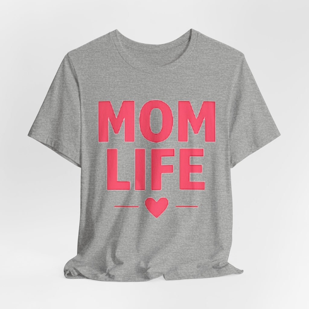 Soft Cotton Mom Life Tee