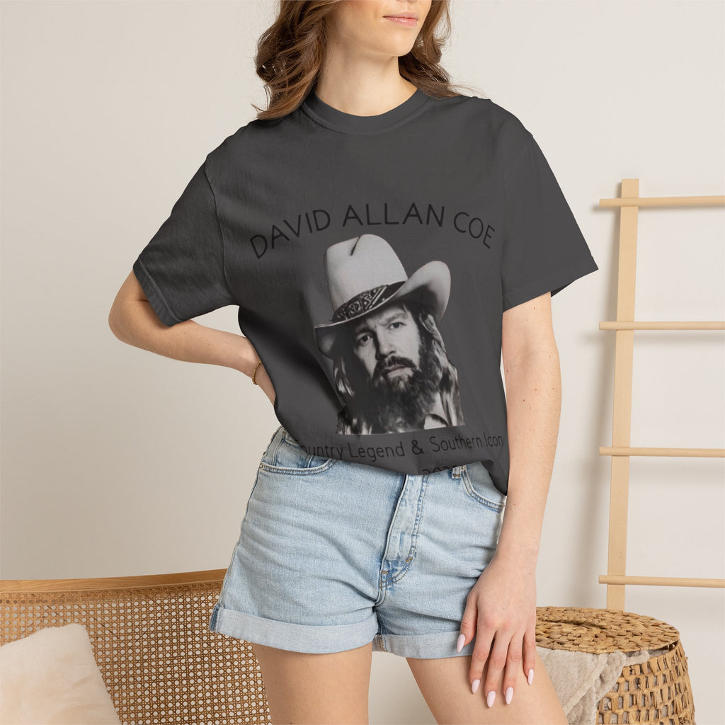 David Allan Coe Tribute T-Shirt – Country Legend Memorial