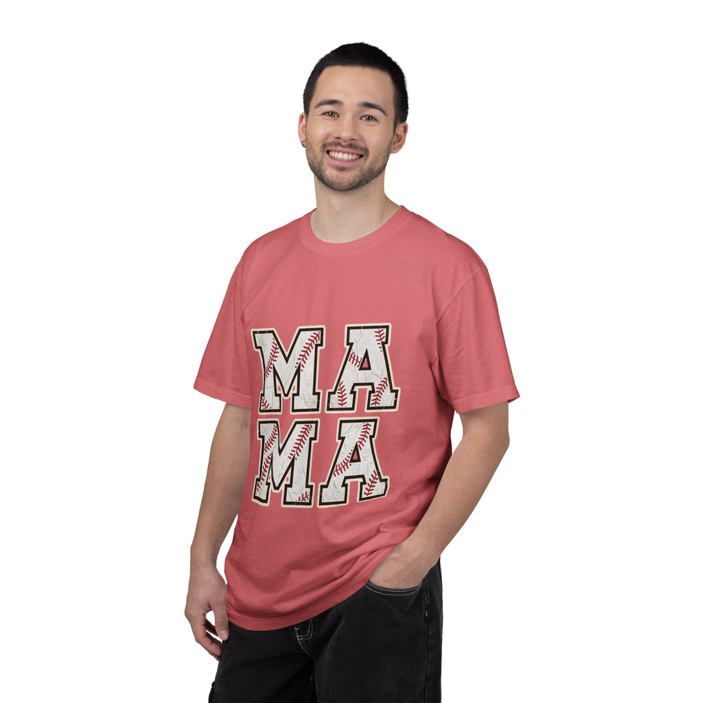 Vintage Cotton Baseball Mom Tee