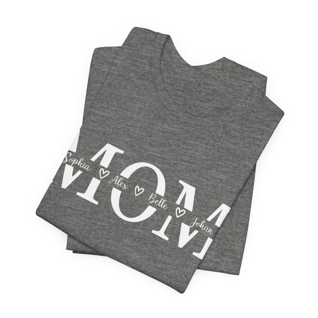 Soft Cotton Mom Heart Tee