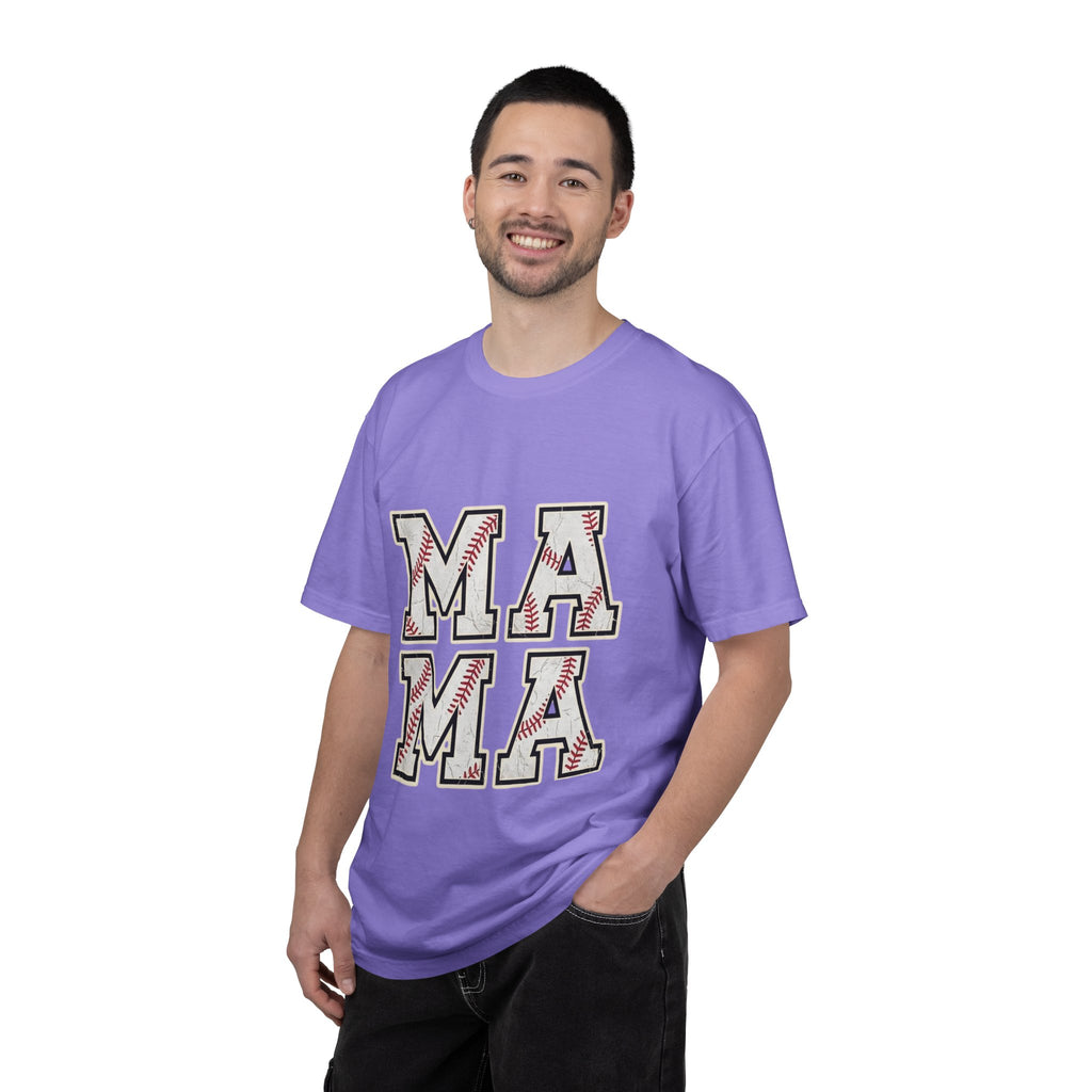 Vintage Cotton Baseball Mom Tee