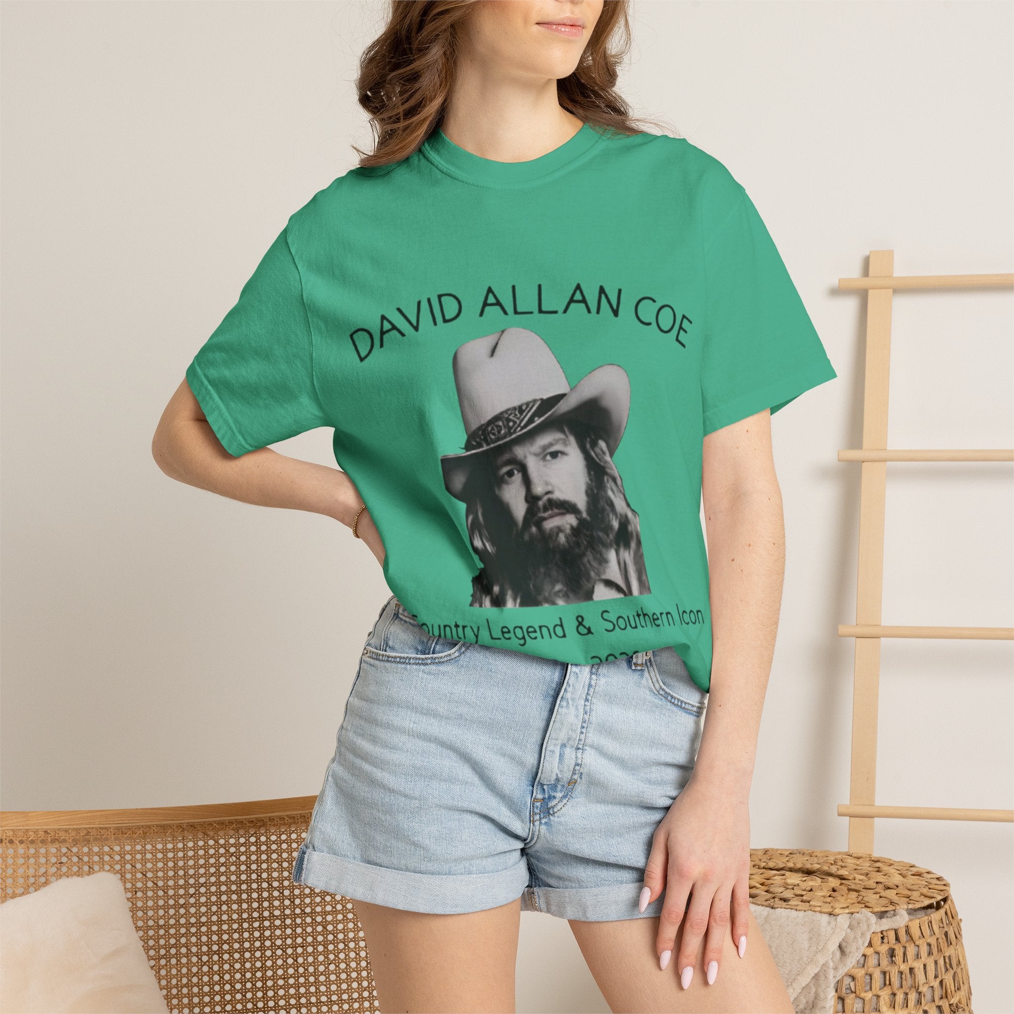 David Allan Coe Tribute T-Shirt – Country Legend Memorial