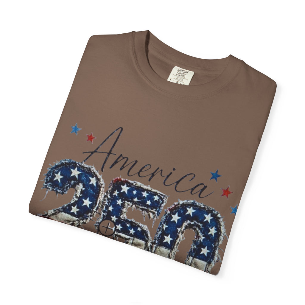 America 250 T-Shirt — 1776–2026 Stars & Stripes Patriotic Tee