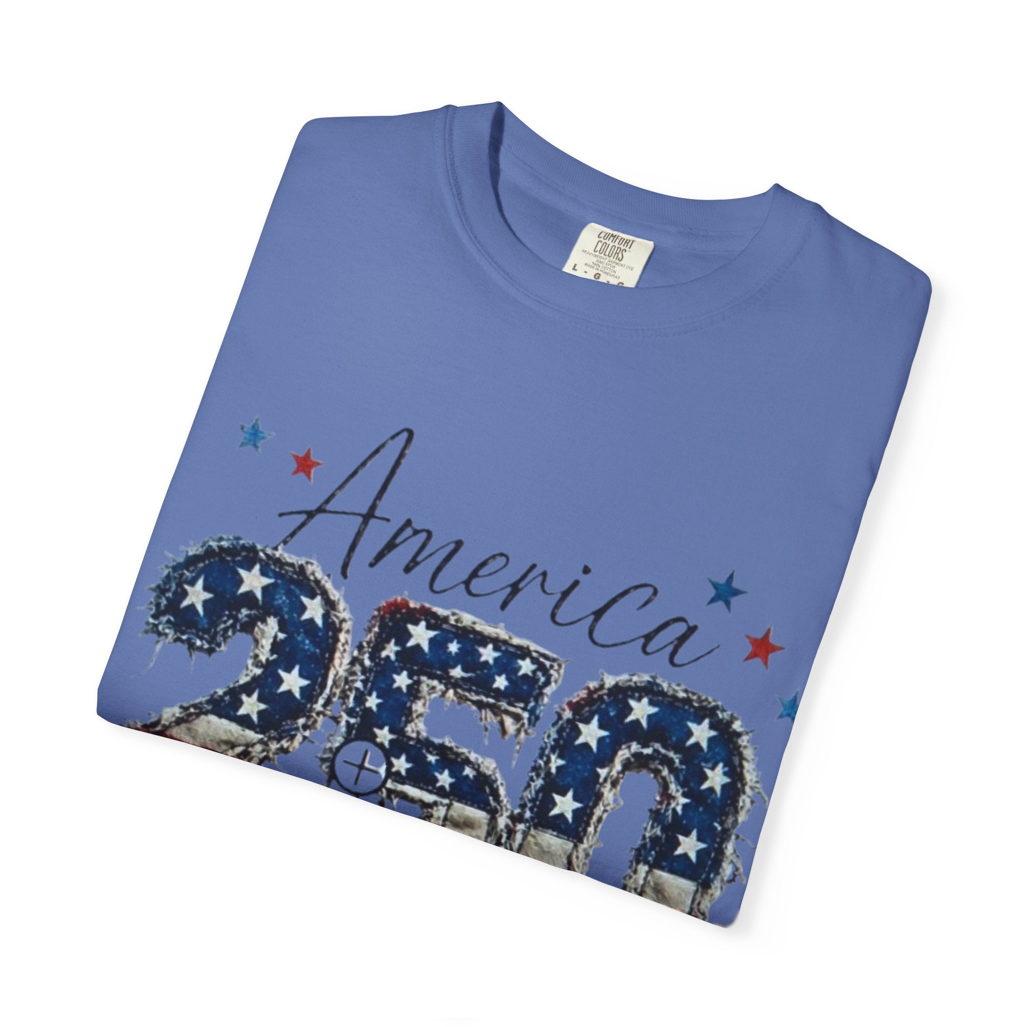 America 250 T-Shirt — 1776–2026 Stars & Stripes Patriotic Tee