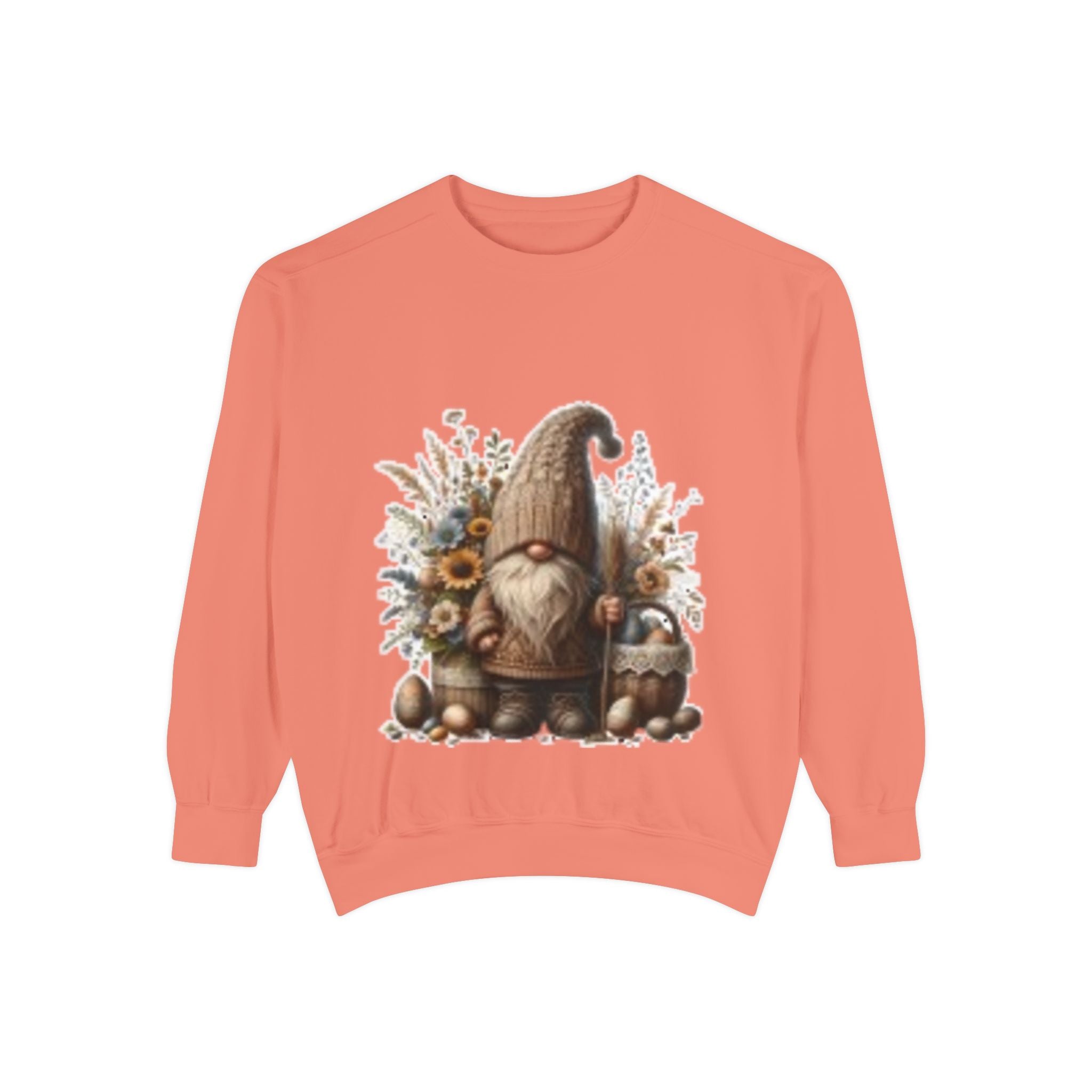 Garment-Dyed Cotton Sweatshirt