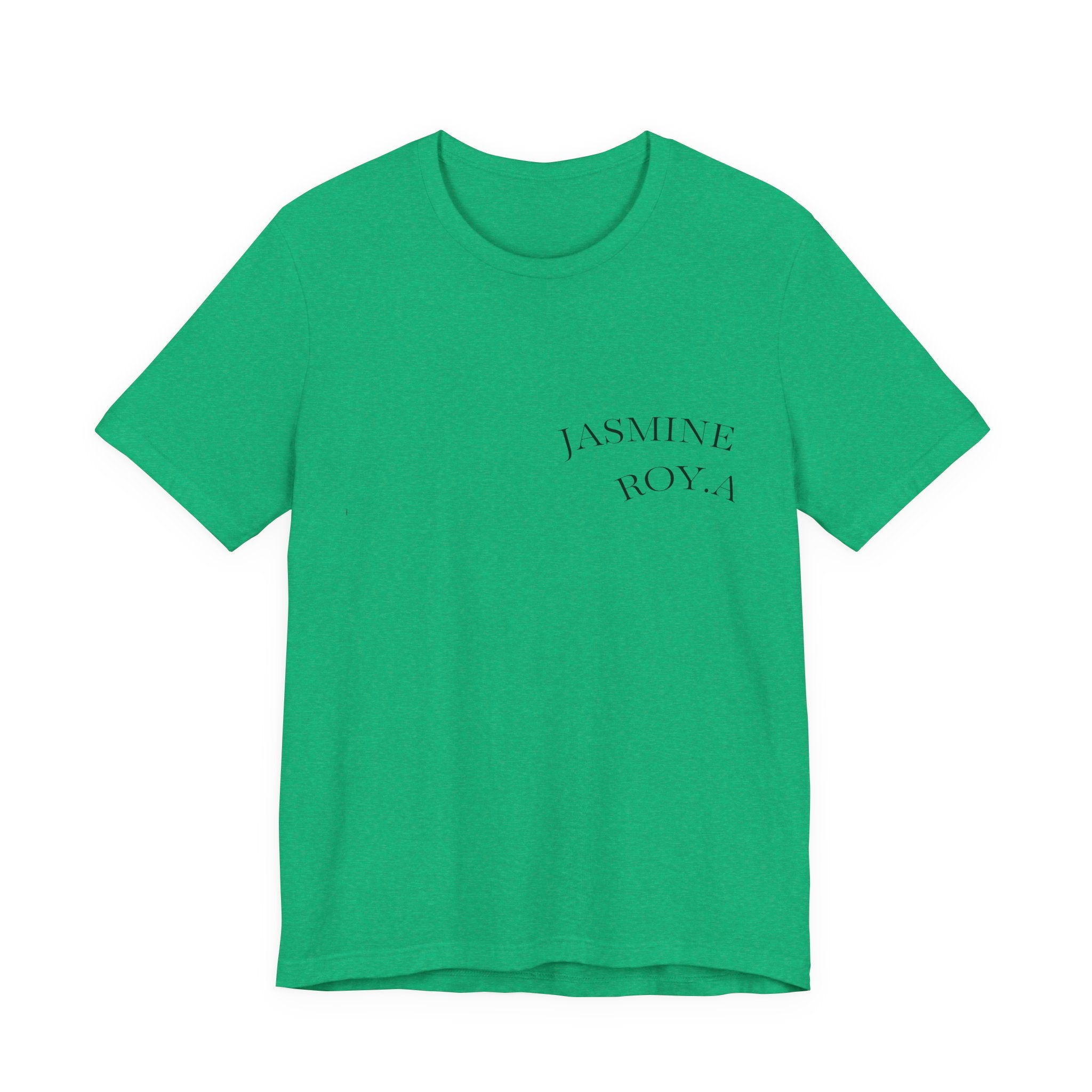 Soft cotton tee with small logo - forest green
