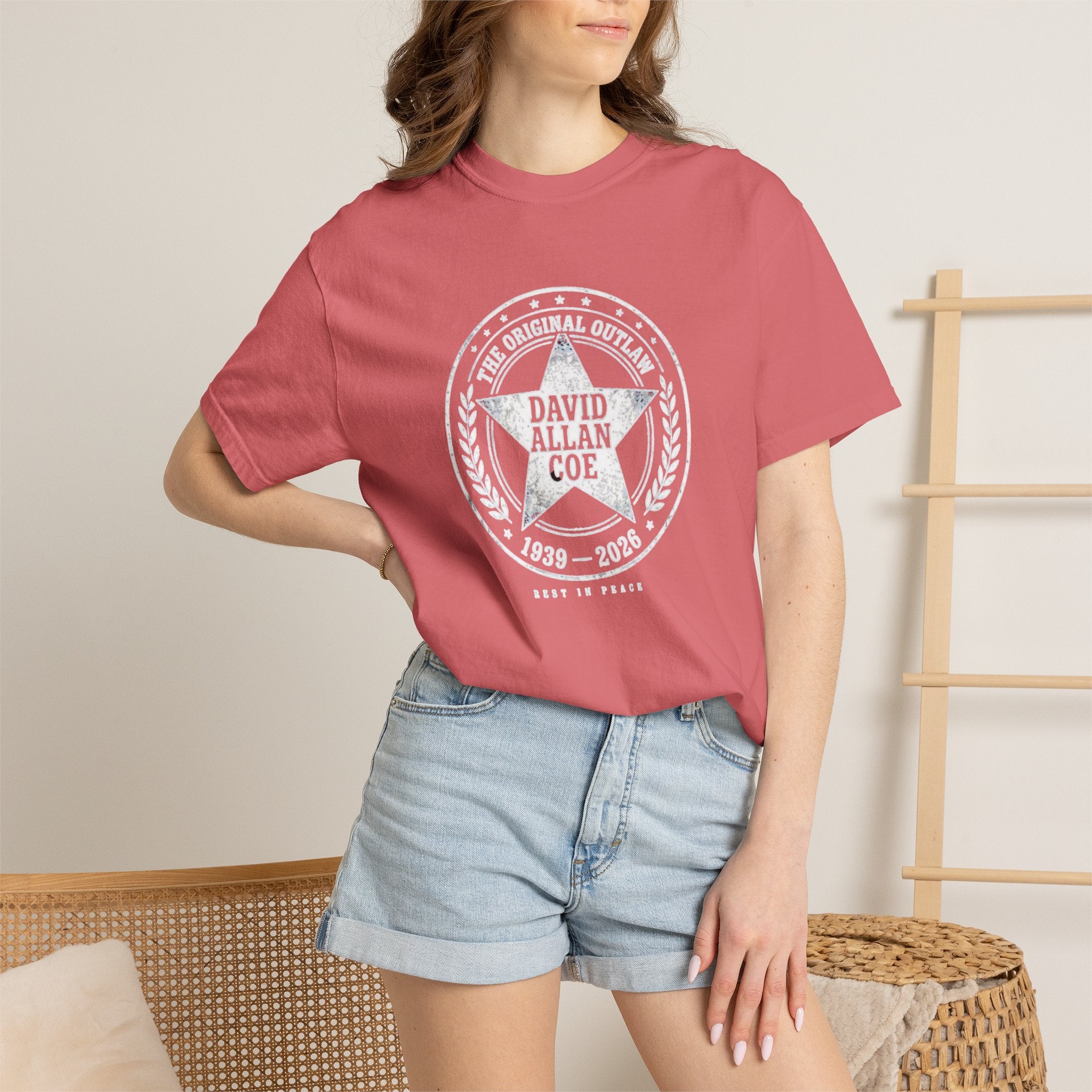 Distressed Star Seal T-Shirt — Vintage Americana Graphic Tee