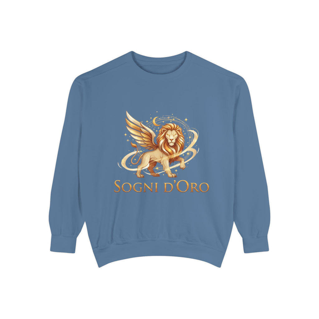 Garment-Dyed Lion Sweatshirt