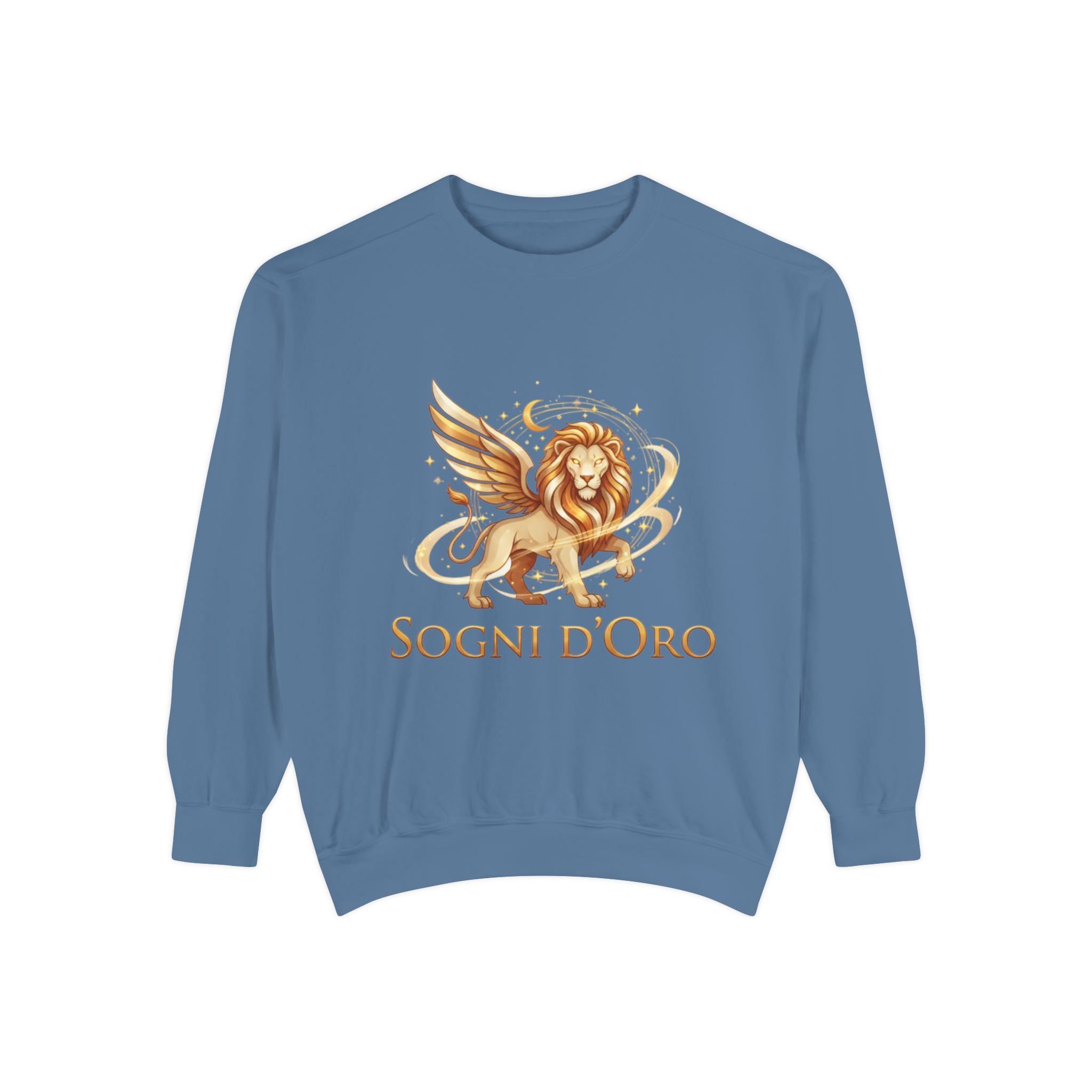 Garment-Dyed Lion Sweatshirt