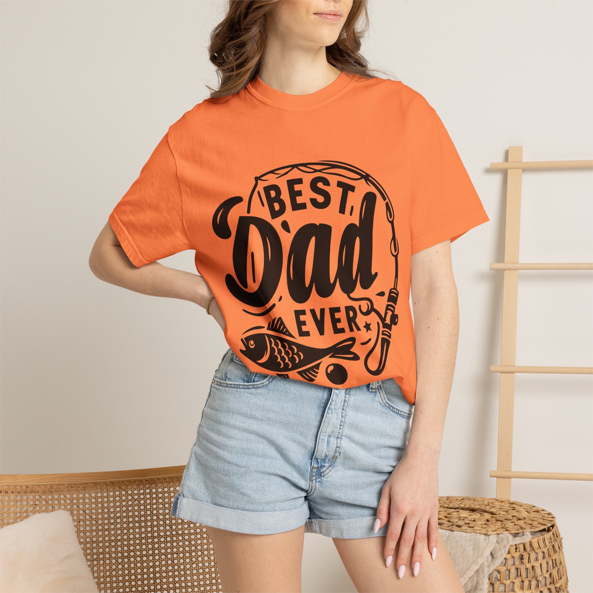Best Dad Ever Fishing T-Shirt — Father’s Day Gift Tee