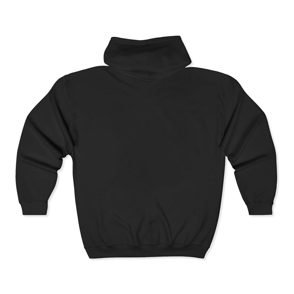 Cotton Blend Zip Hoodie
