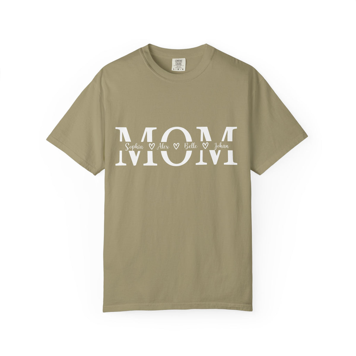 Classic White Garment-Dyed T-Shirt