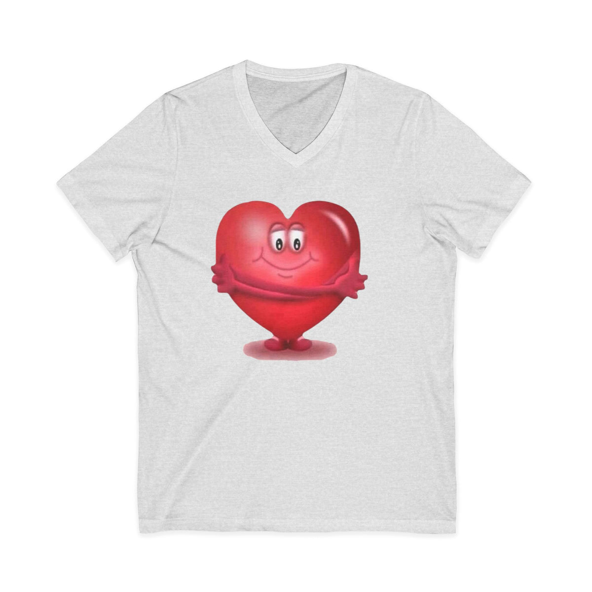 Unisex Jersey Short Sleeve V-Neck Tee
