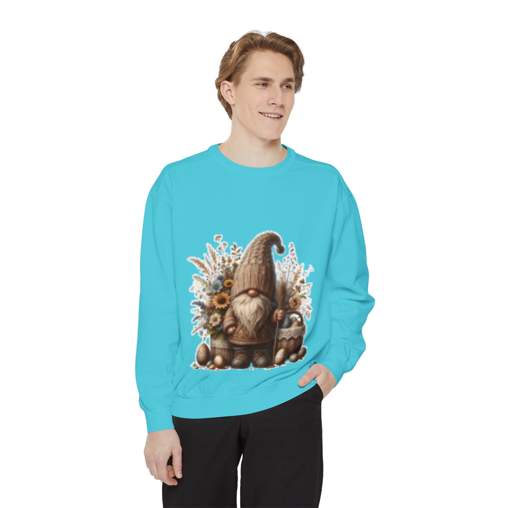Garment-Dyed Cotton Sweatshirt