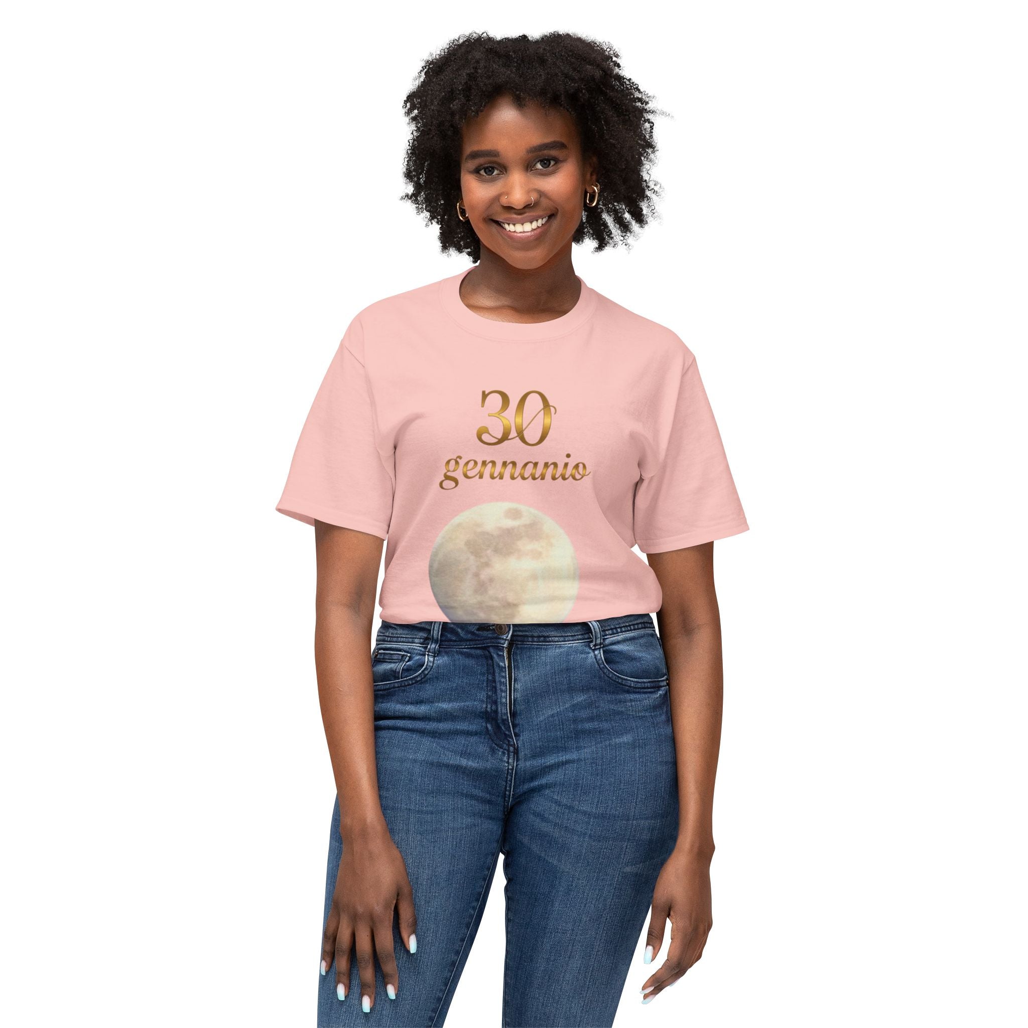 Moon Graphic Cotton Tee