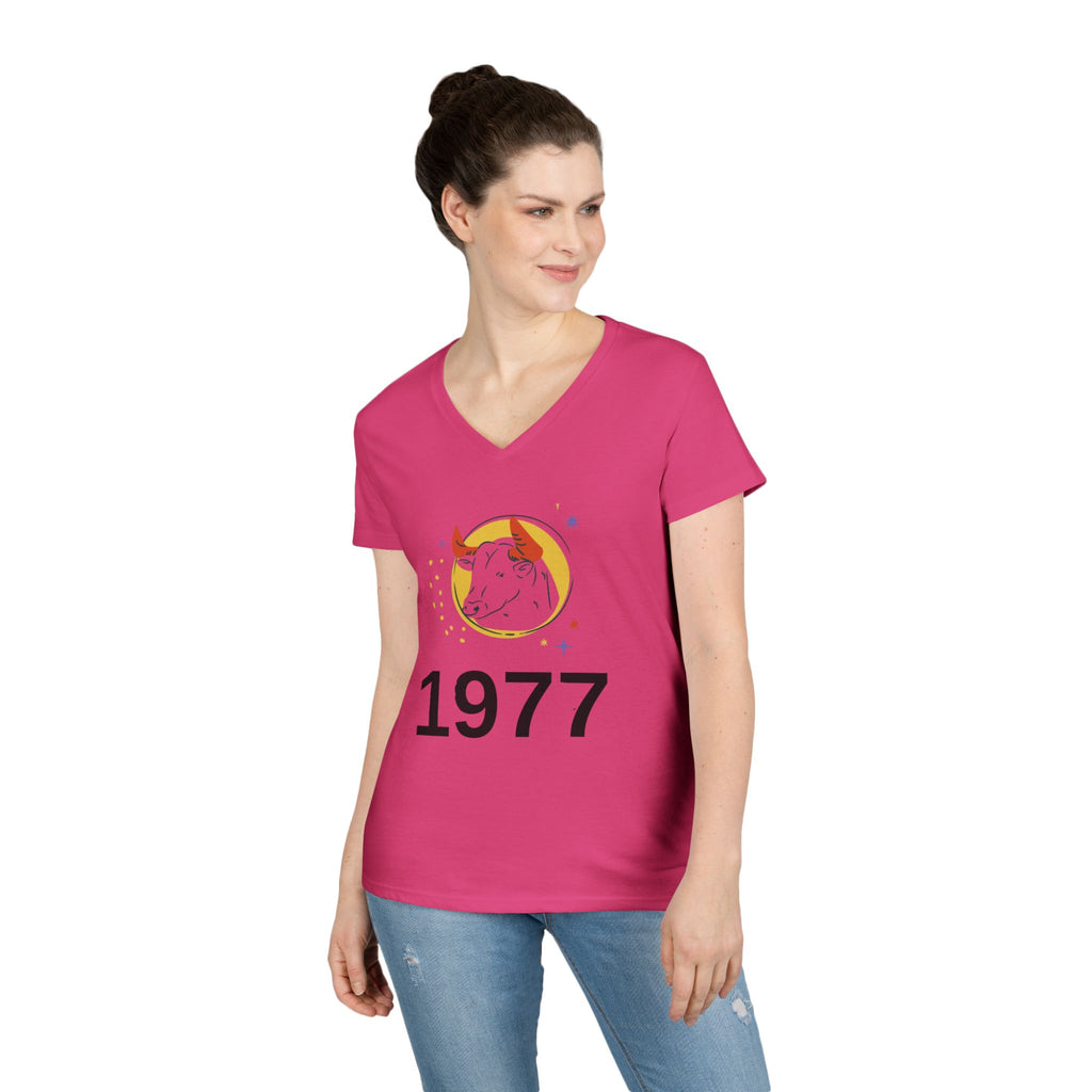 1977 Taurus Cotton V-Neck