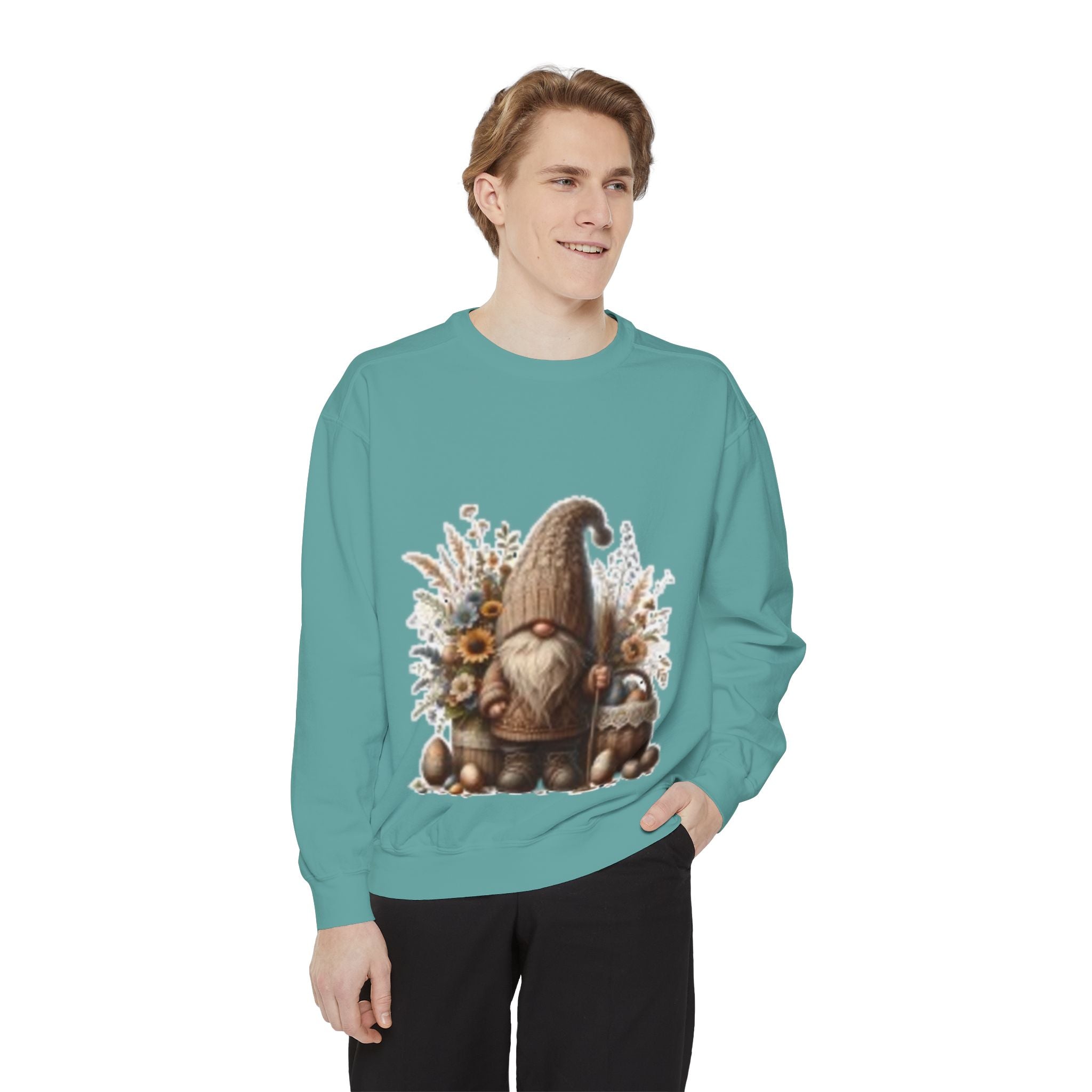 Garment-Dyed Cotton Sweatshirt