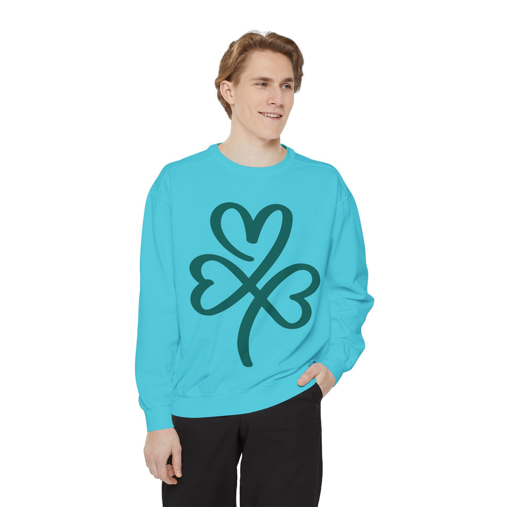 Heart Clover Cotton Sweatshirt