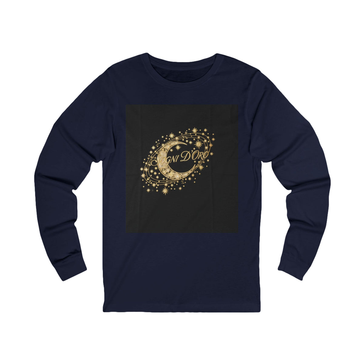 Turkish Text Long Sleeve Tee — "Ruya Gibi" Cotton Quality
