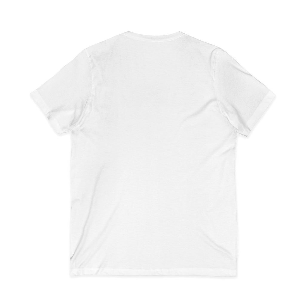 Top Dad V-Neck Tee — Patriotic Jet Star Fathers Day T-Shirt