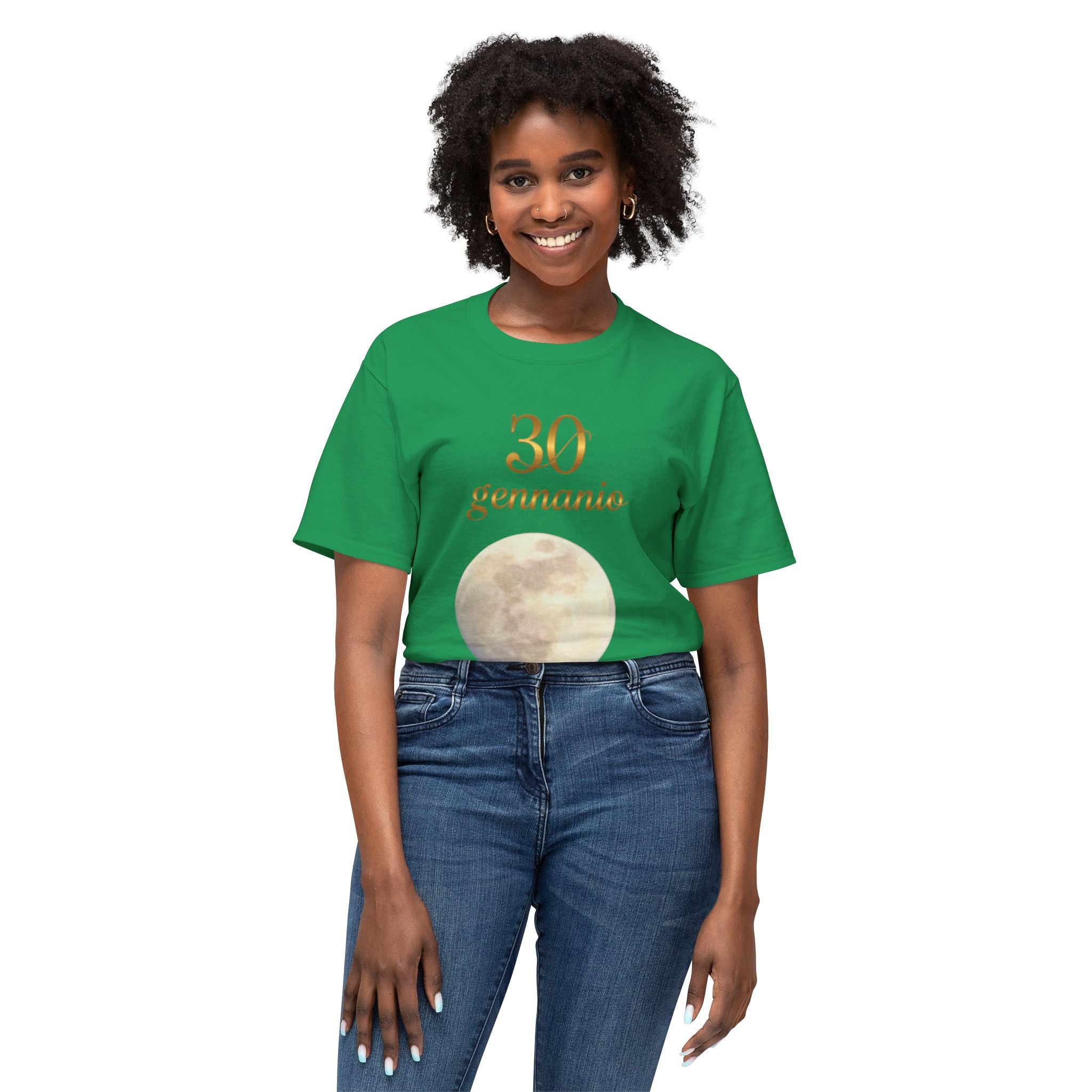 Moon Graphic Cotton Tee