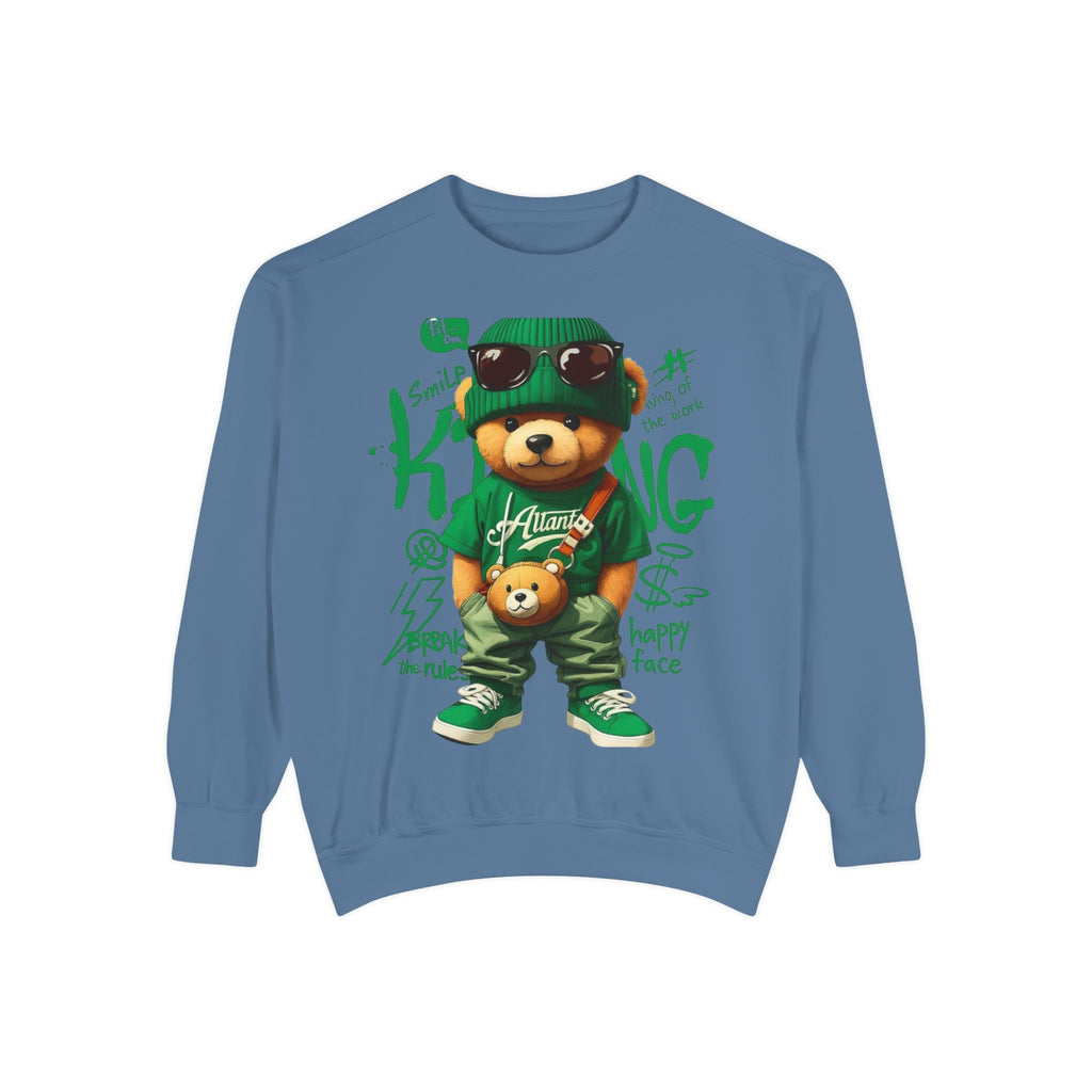 Bear Graphic Cotton Sweatshirt